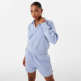 Jack Wills Open Collar Graphic Sweatshirt