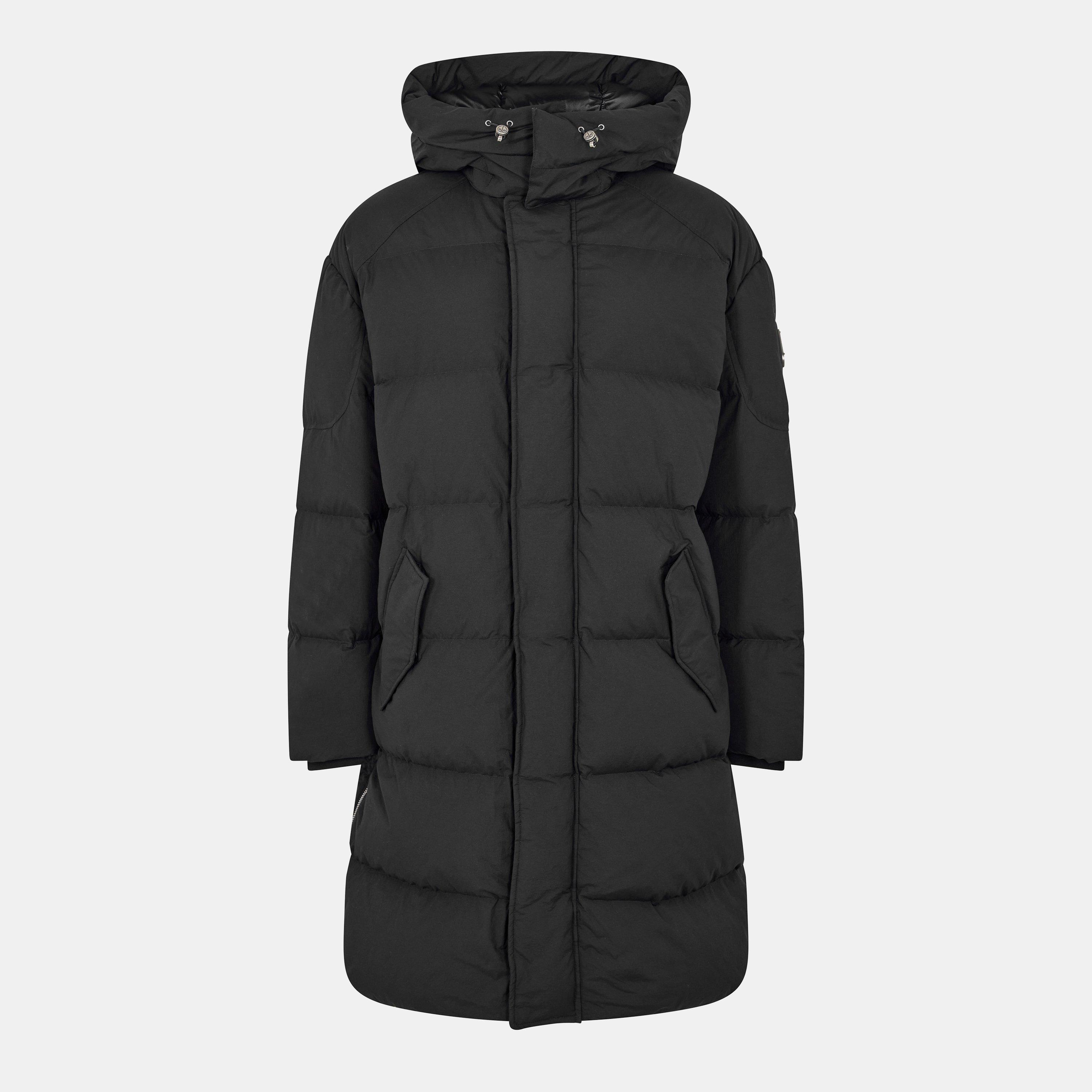 Black 292 - Moose Knuckles - Men's Everest Insulated Long Puffer Jacket - 1