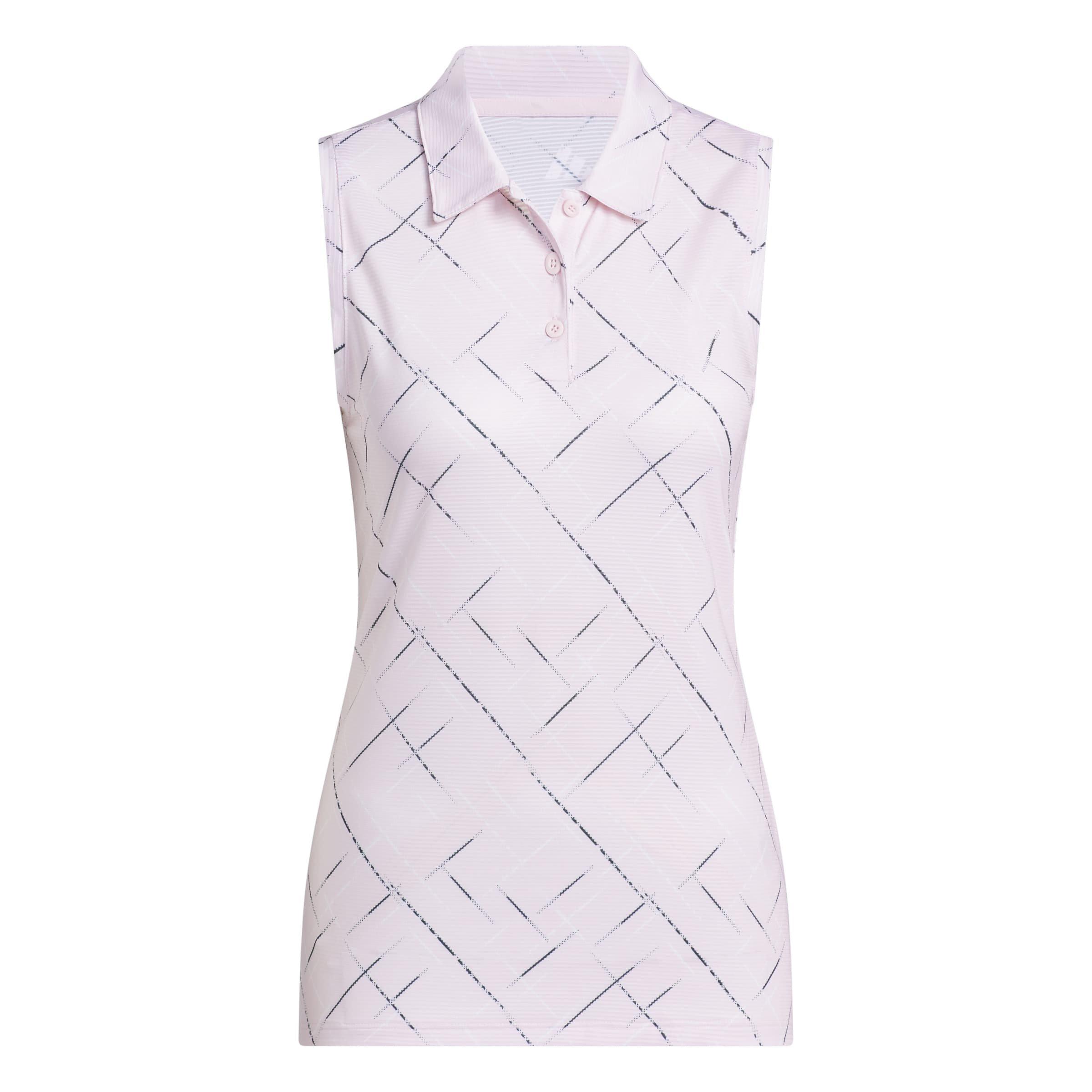 Clear Pink - adidas - Women's Performance Golf Vest - 1