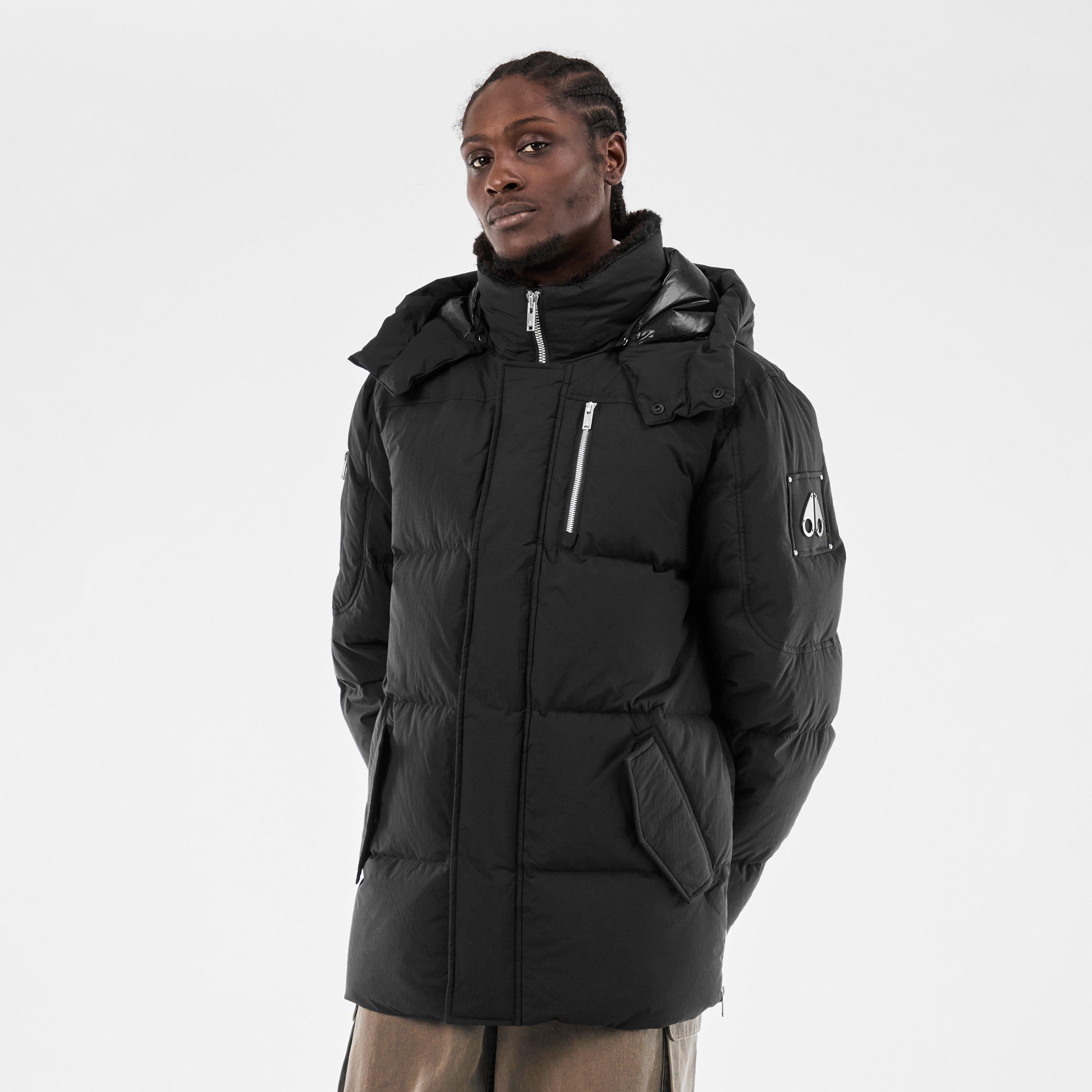 Black 292 - Moose Knuckles - Men's Medium Puffer Jacket - 3