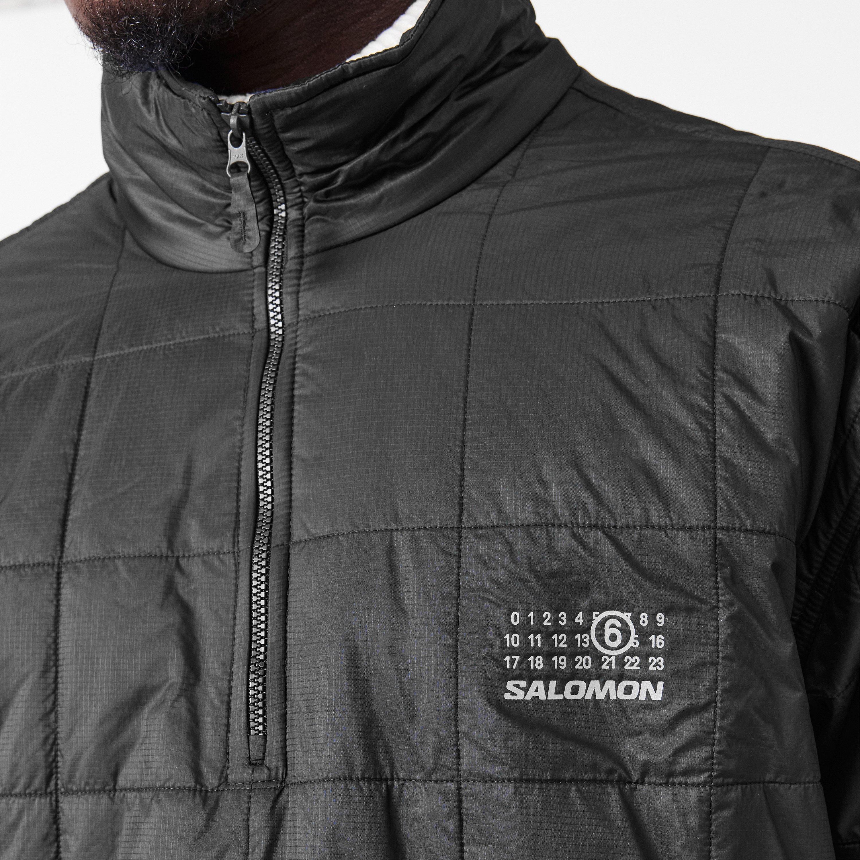 Black - MM6 Maison Margiela - Men's Reversible Insulated Long Sleeve Quilted Jacket - 5