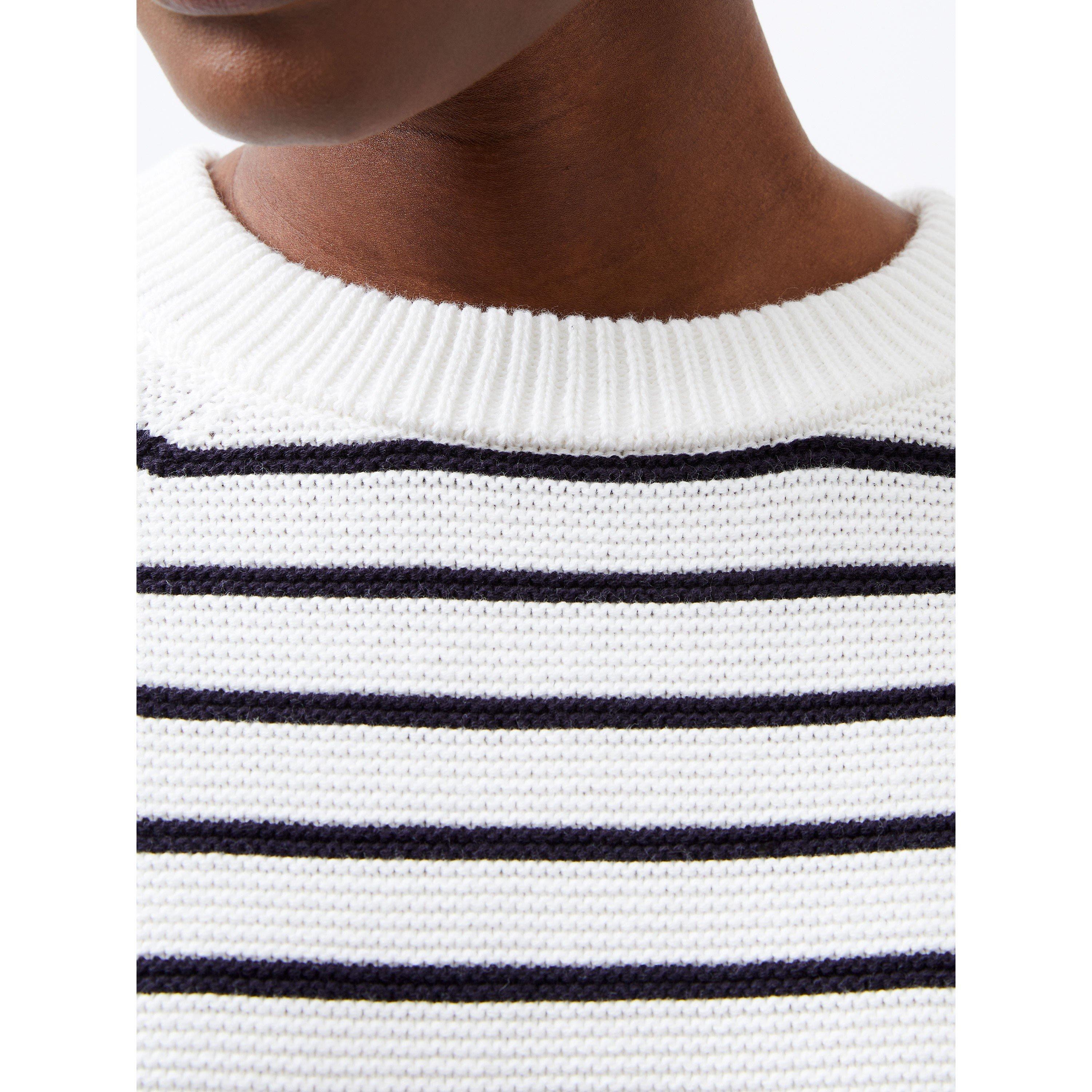 40- WHITE-UTIL - French Connection - FC Lily Moz SS Knit Ld64 - 6