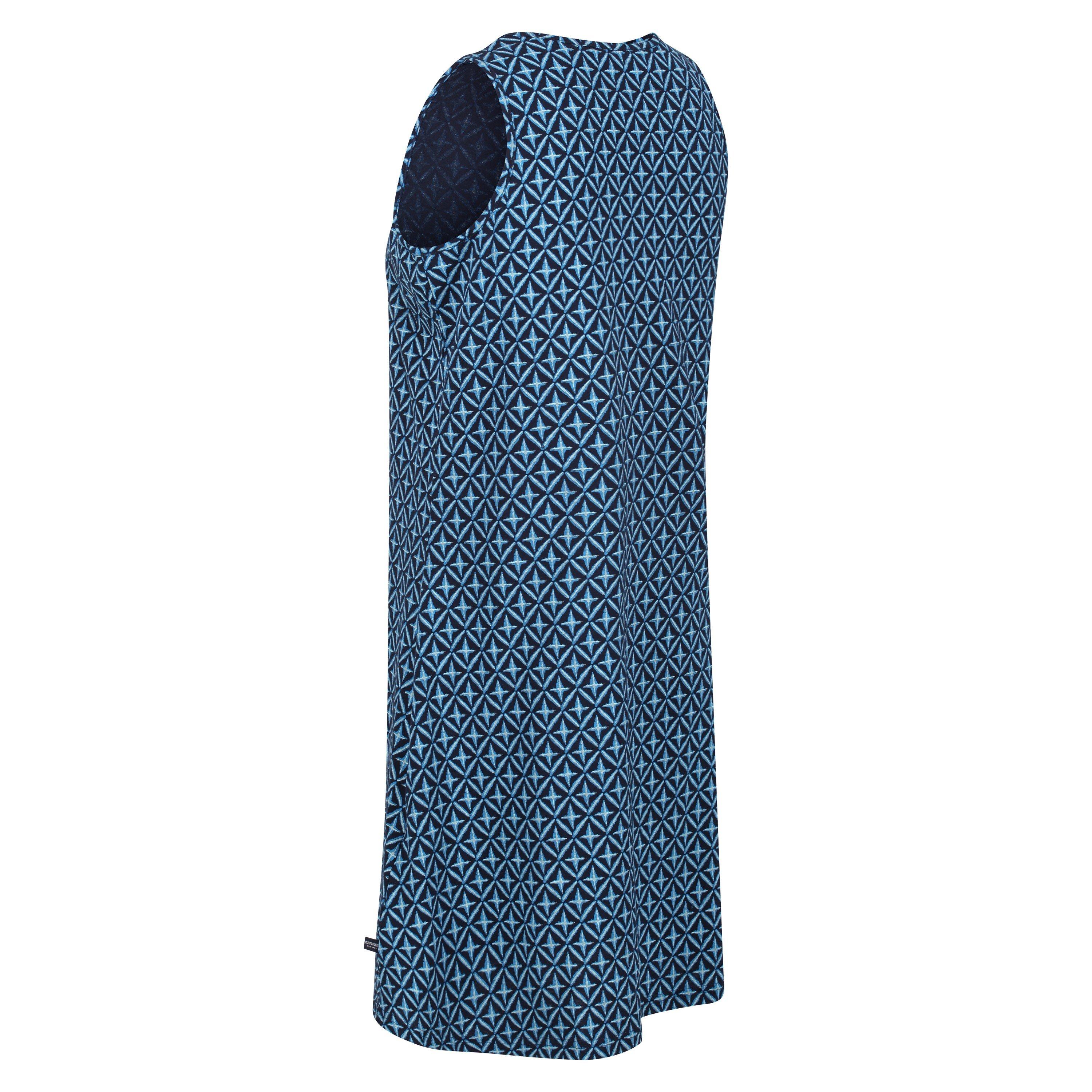 Marineblå flise - Regatta - Kaimana Sleeveless Swing Dress - 2