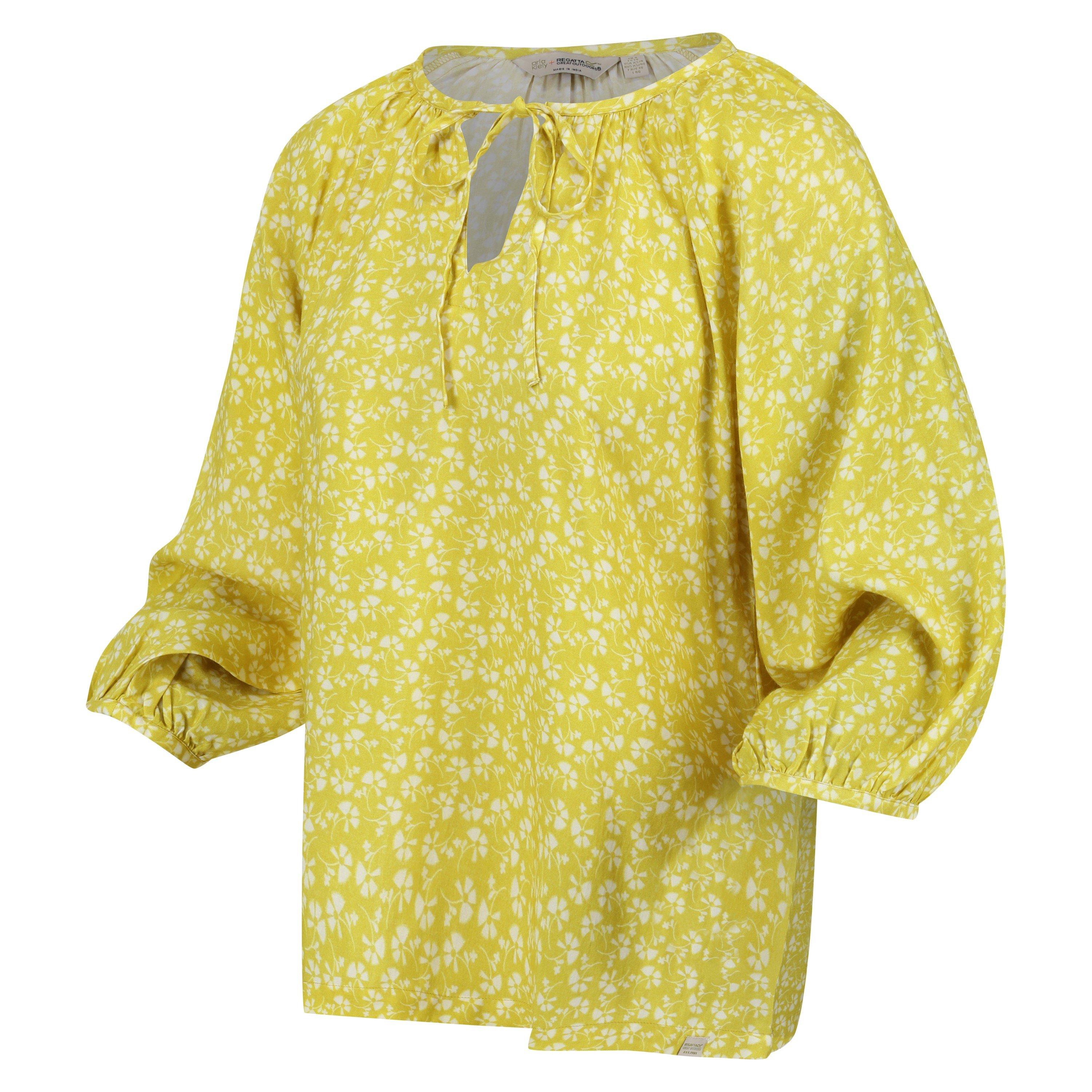 YellowPrsley - Regatta - Women's Orla Sunflower Long-Sleeve Patterned Shirt - 3
