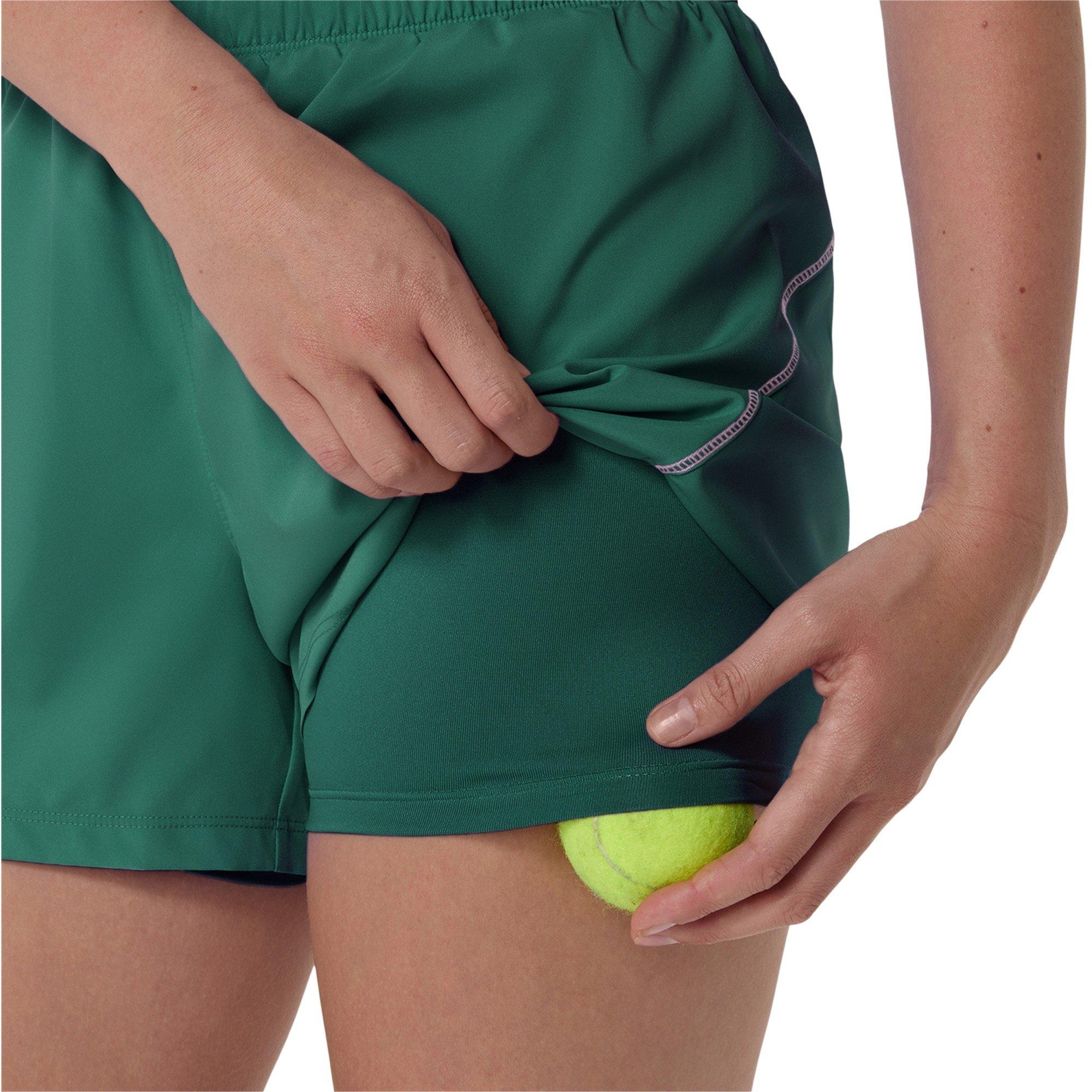 Jewel Green - Asics - Women's Court 2-in-1 Padel Shorts - 5