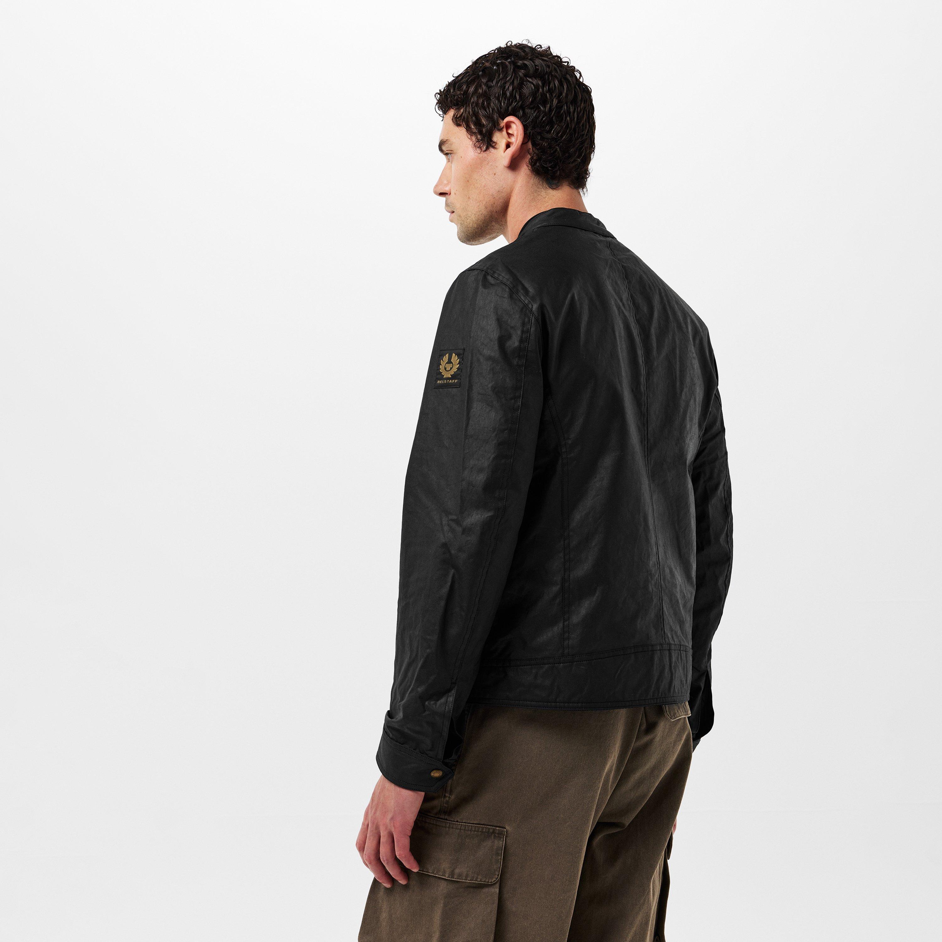 Black - Belstaff - Men's  Water-Repellent Wax Jacket - 4