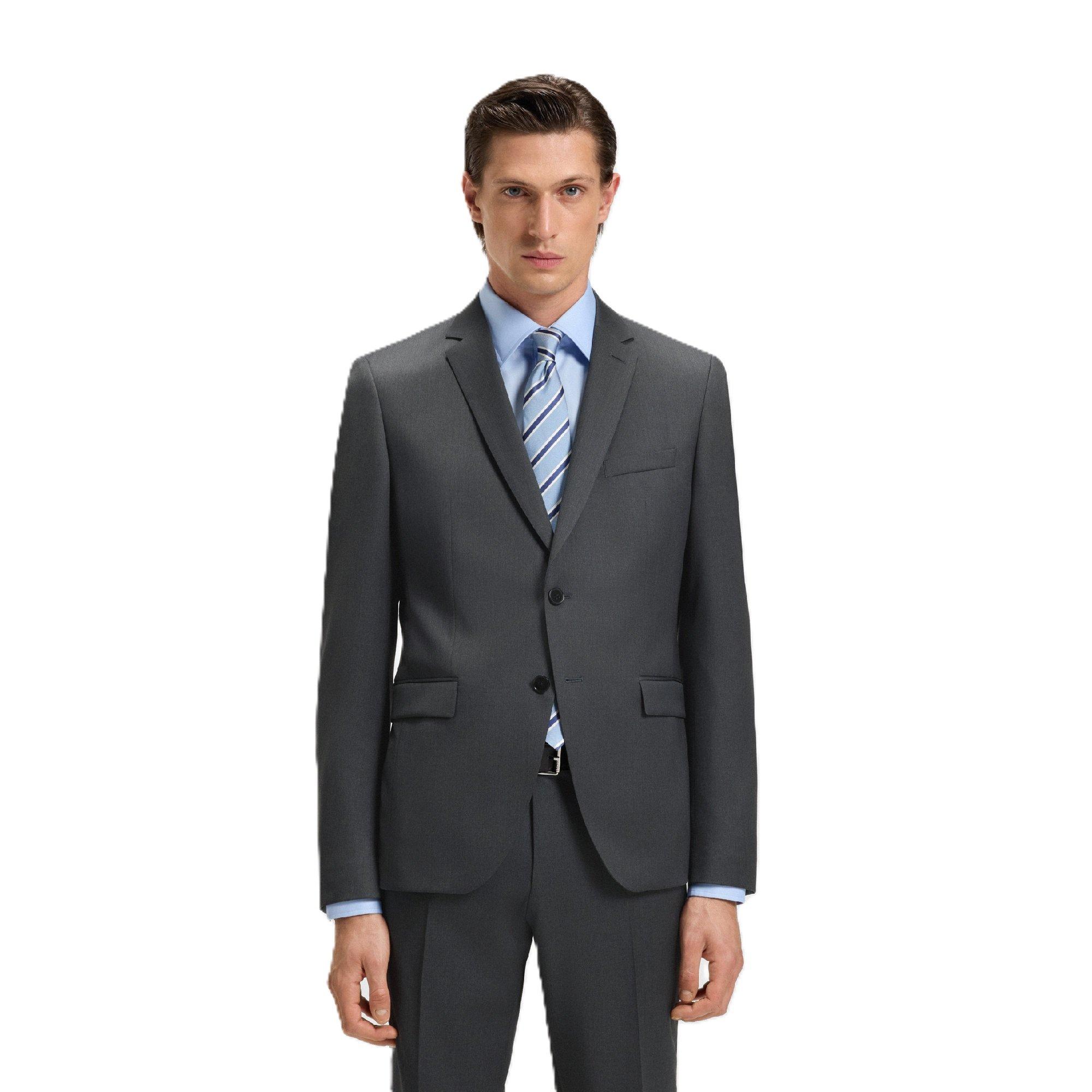 Dark Grey - Boss - Men's H Reymond Formal - 1