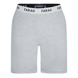 Farah Logo Pyjama Shorts Mens