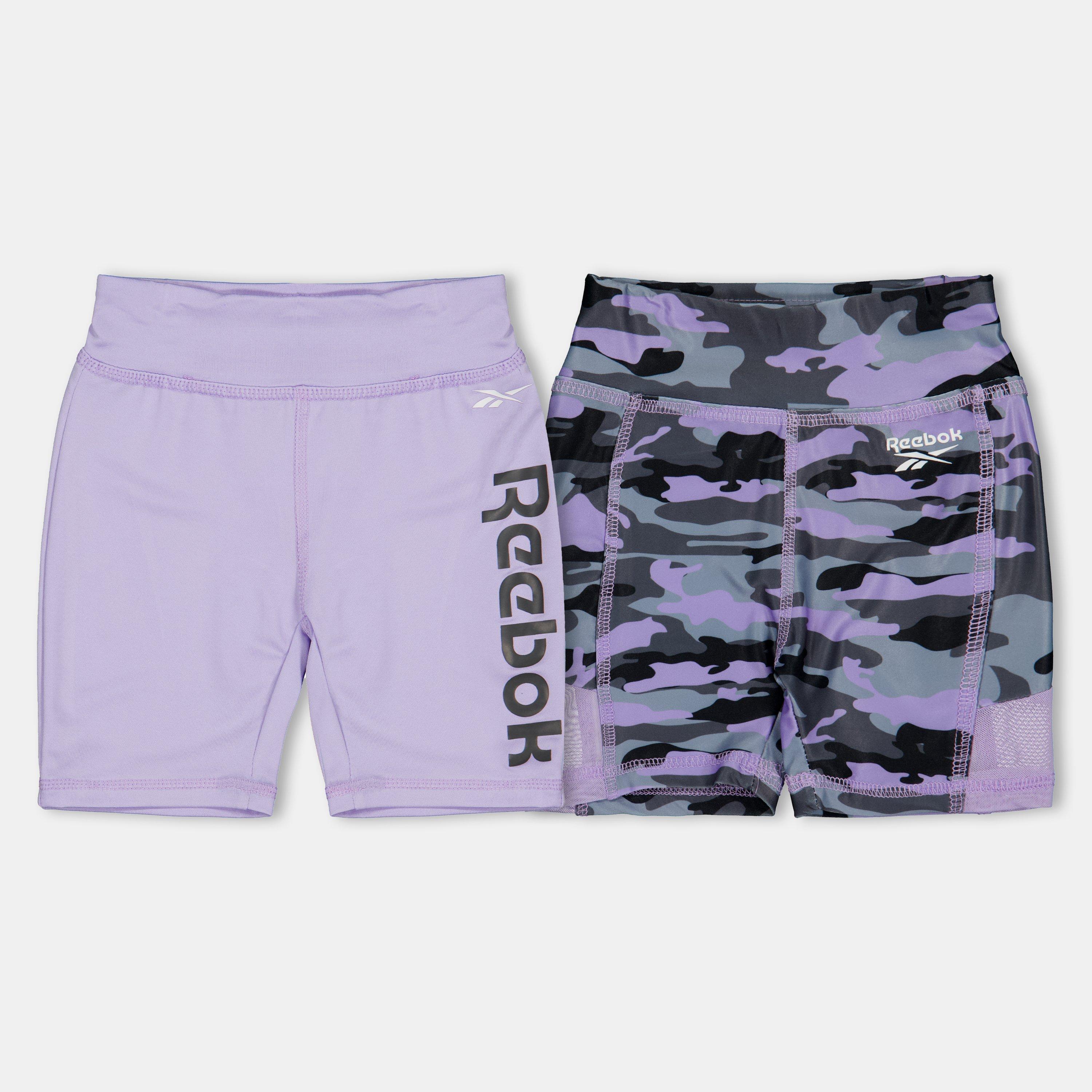 Lavanda - Reebok - Kids' Jersey Jogger Shorts - 1