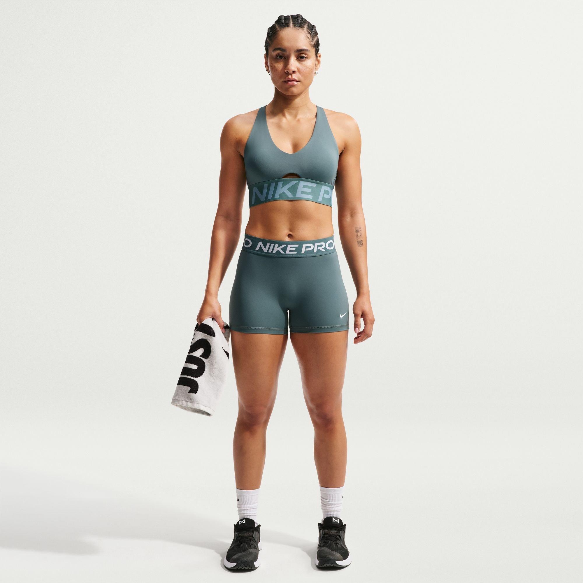 Mineral Slate - Nike - Women's Non Wired Medium Impact Sports Bra - 4