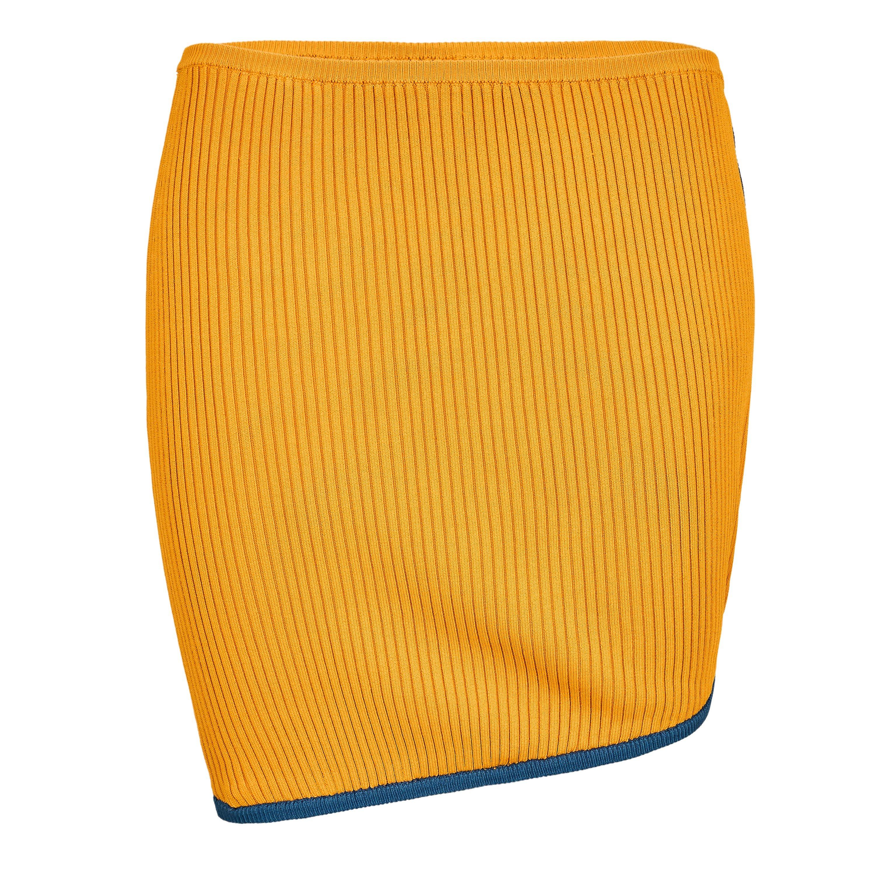 Orange - Diesel - Women's Onalisa Gona Knitted Skirt - 1