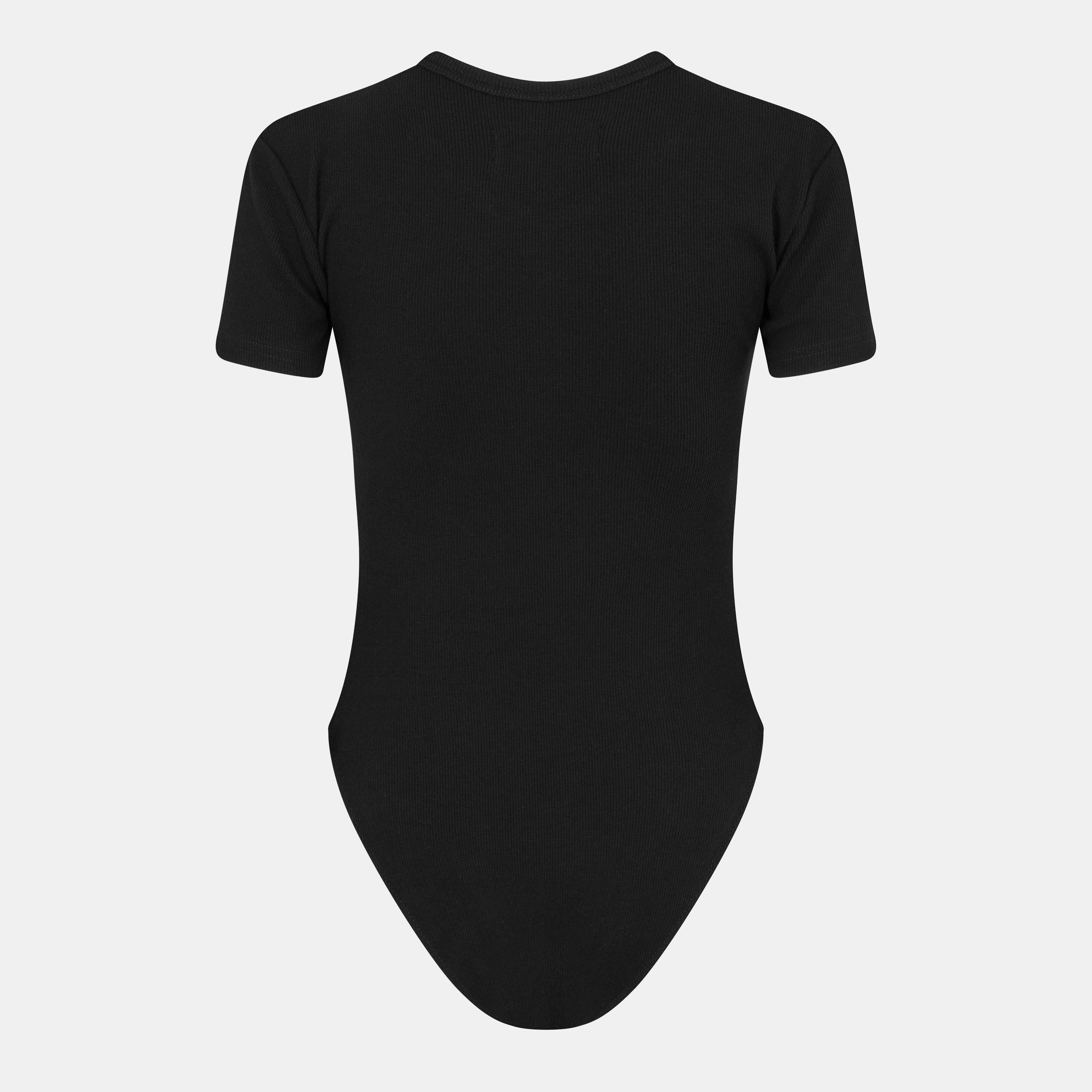 Black - Vivienne Westwood - Women's Viv Logo Bodysuit - 2