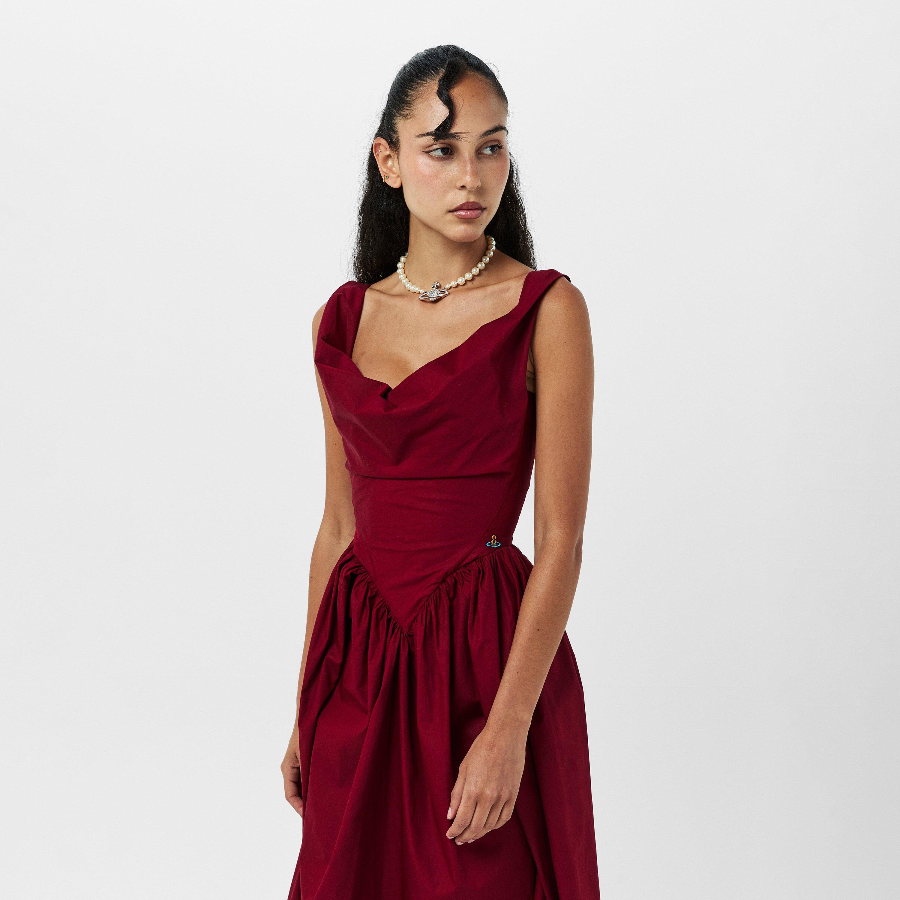 Carmine - Vivienne Westwood - Women's Viv Sunday Tea Dress - 3