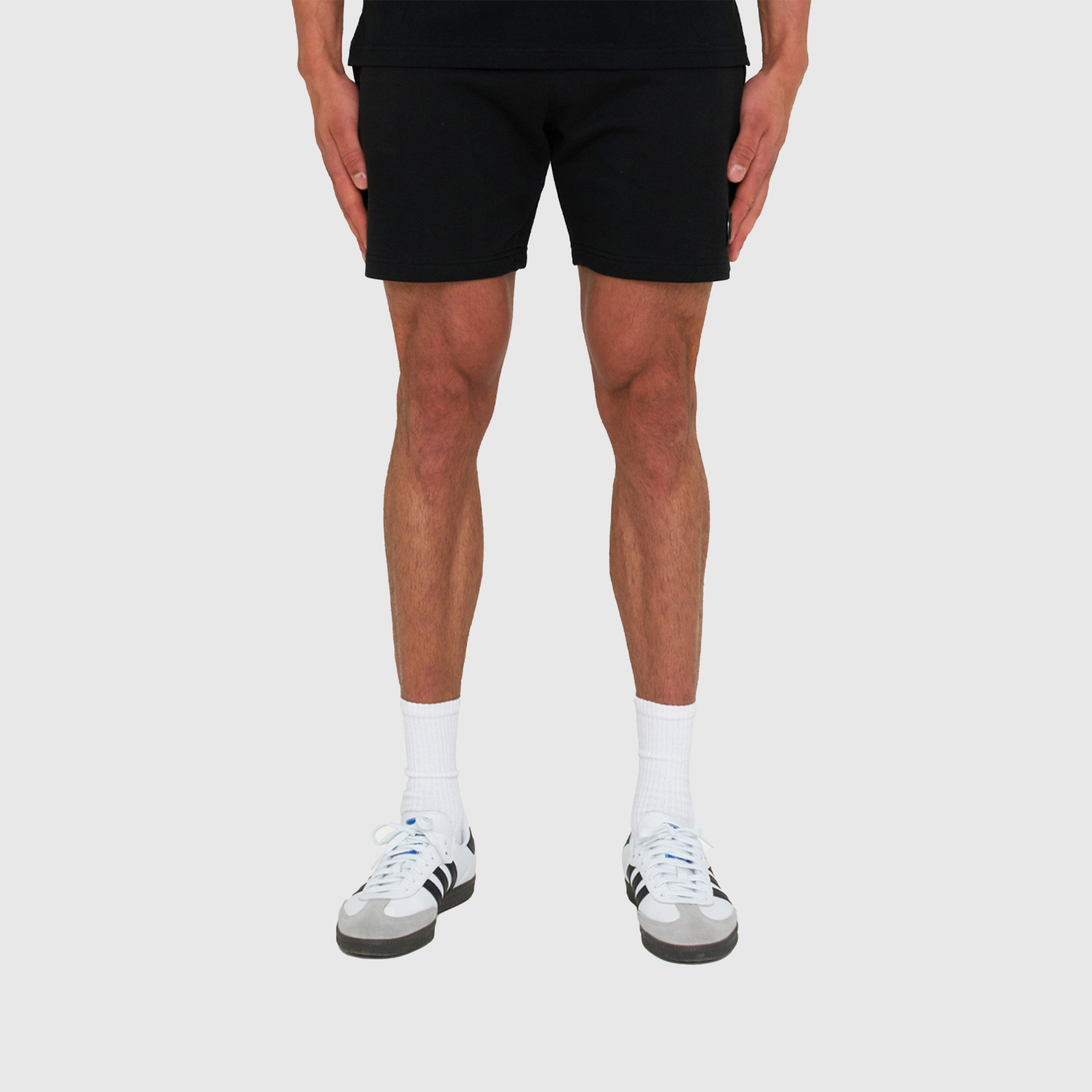 Black - Marshall Artist - Men's Drawstring Logo Patch Chino Shorts - 1