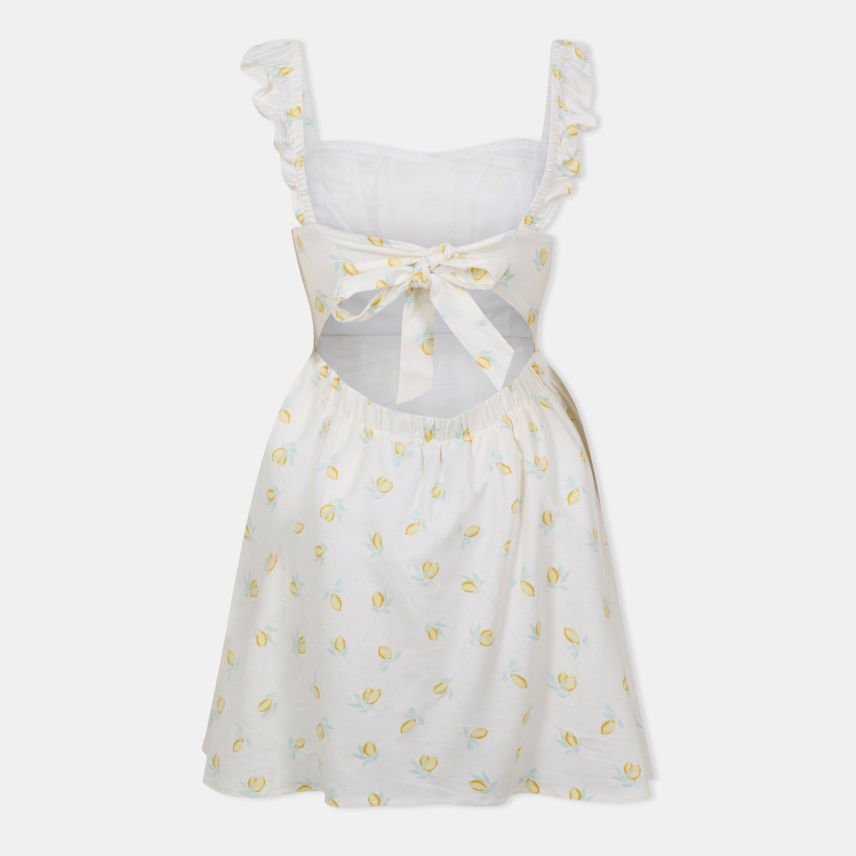 Zitronenmuster - Jack Wills - Patterned Tie Back Dress - 2