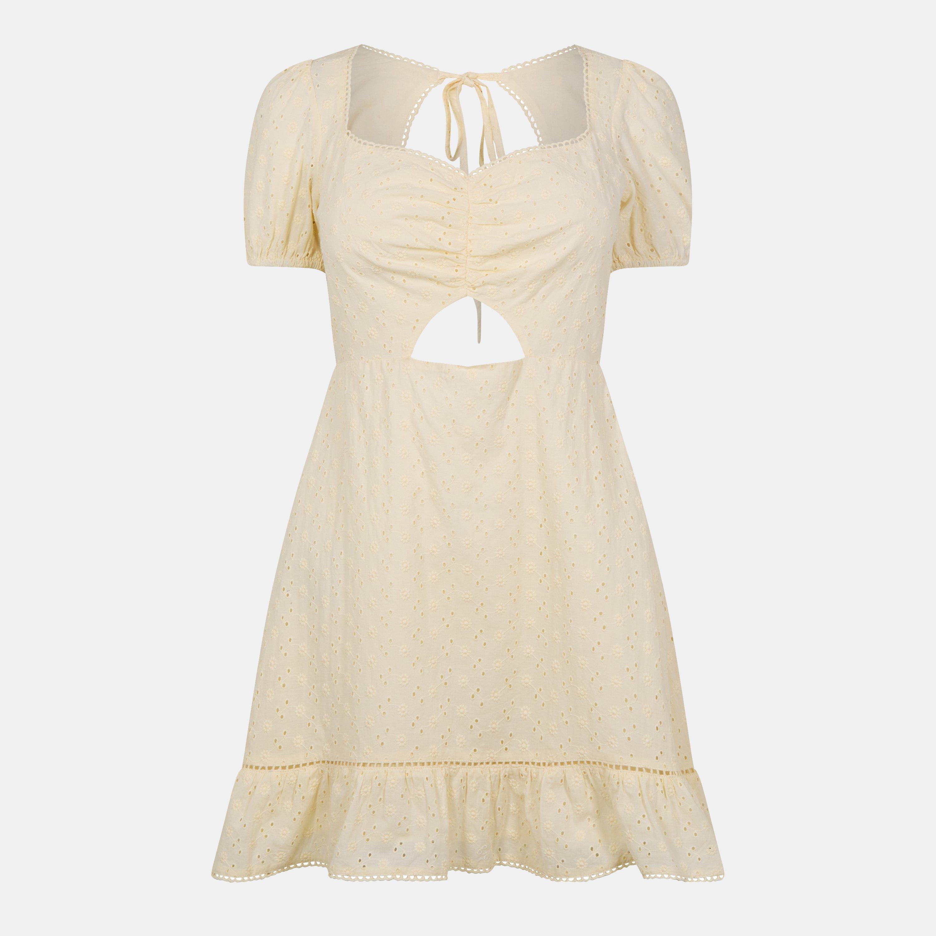 Buttercream - Jack Wills - Broderie Mini Dress - 1