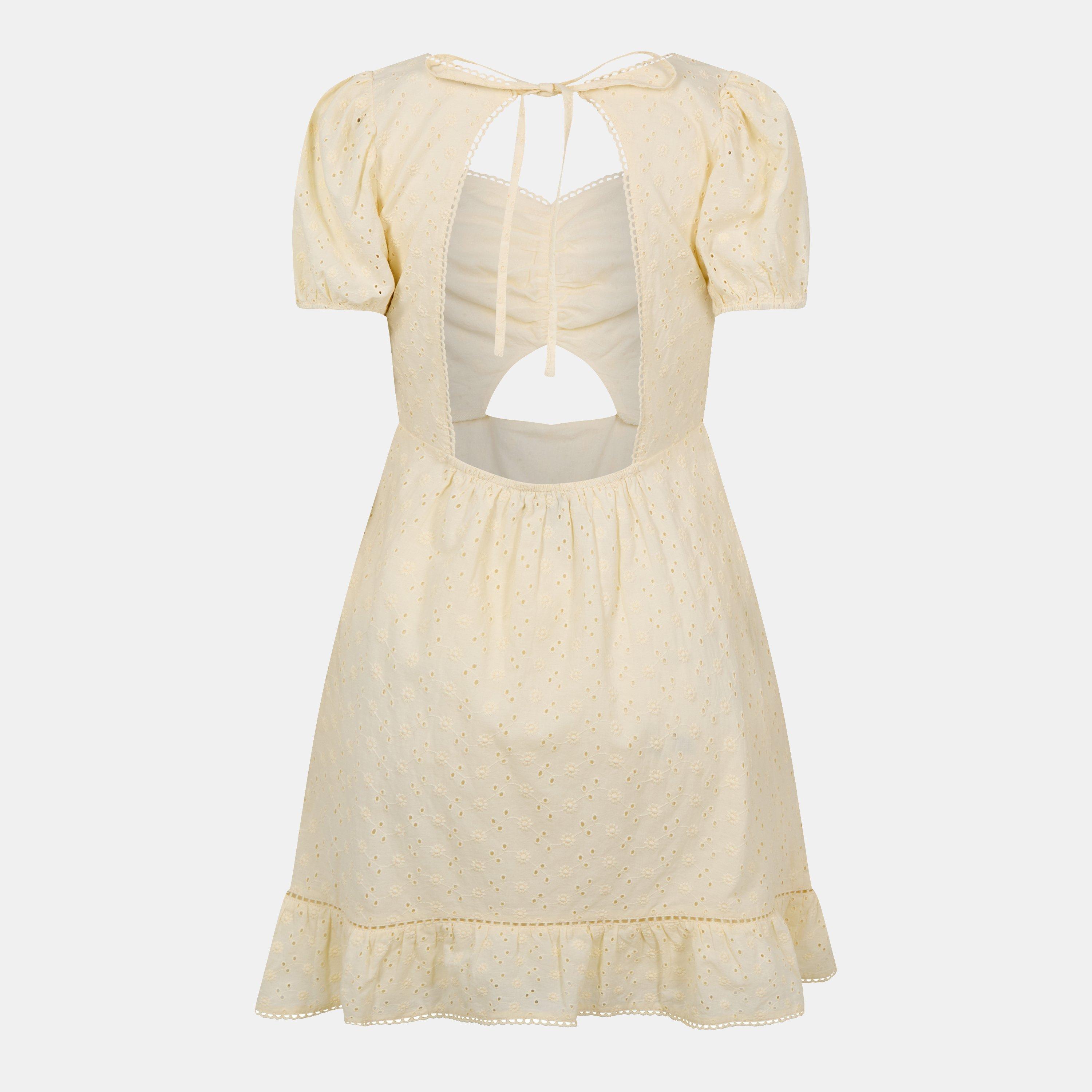 Buttercream - Jack Wills - Broderie Mini Dress - 2