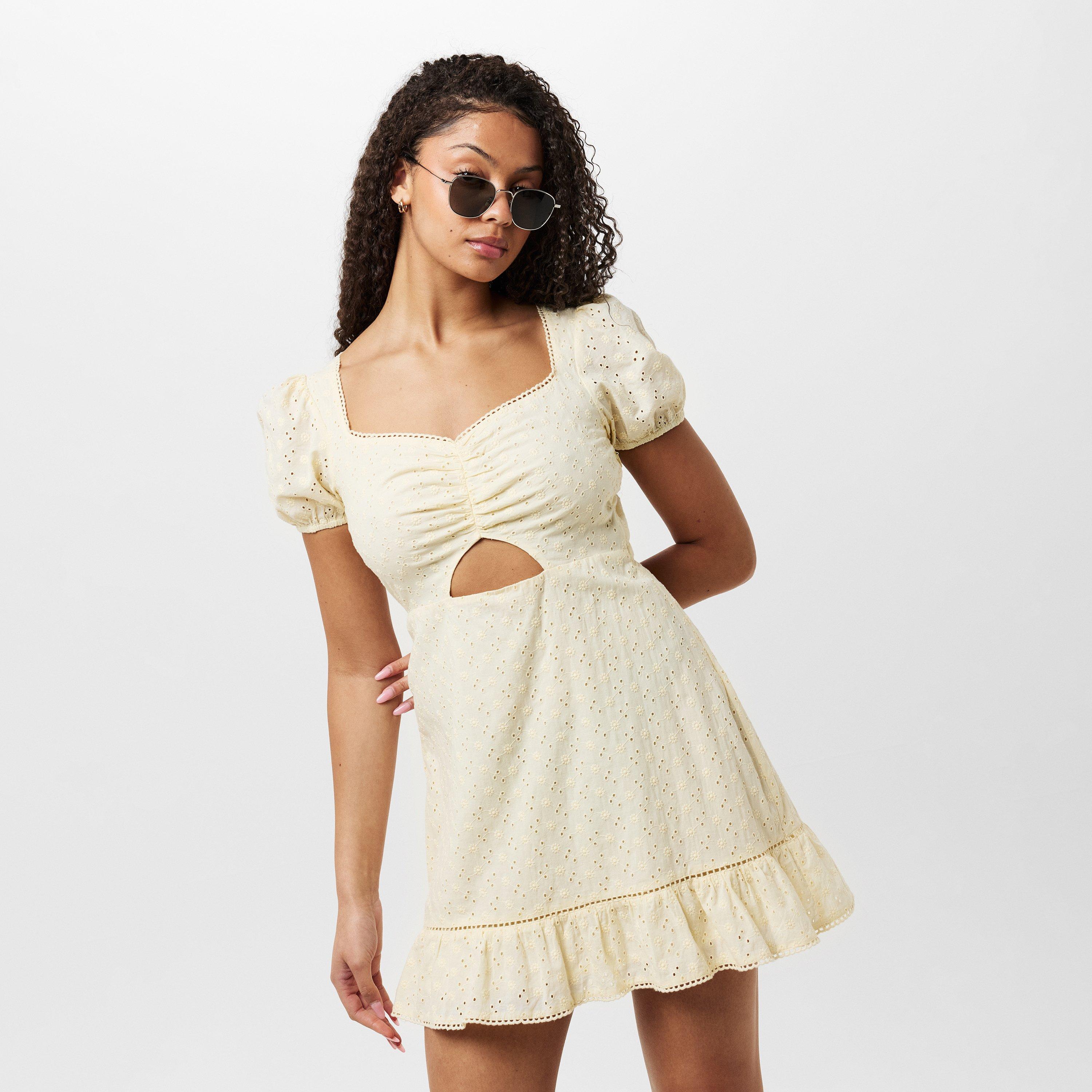 Buttercream - Jack Wills - Broderie Mini Dress - 3