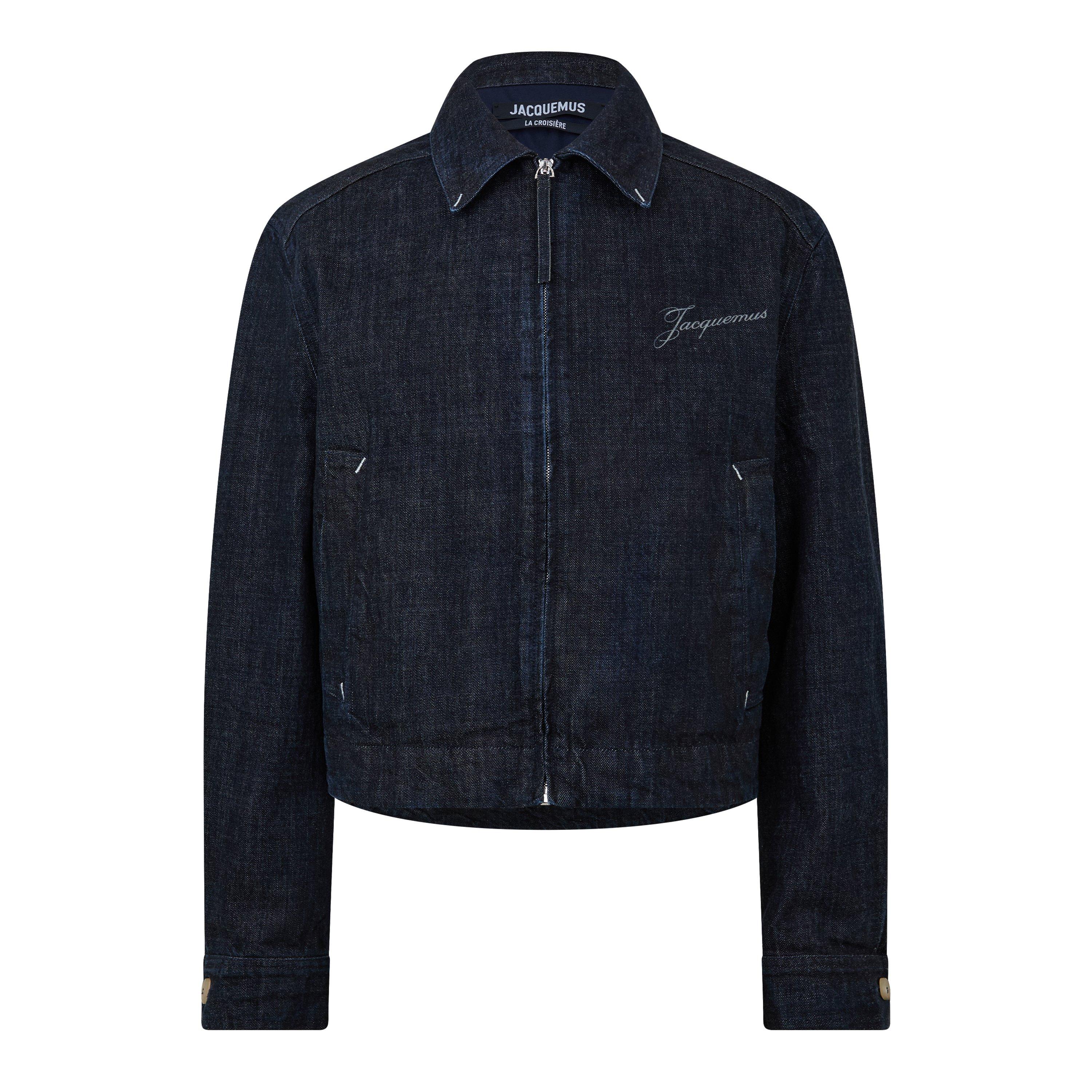 Dark Navy - Jacquemus - Mens Denim Jacket - 1