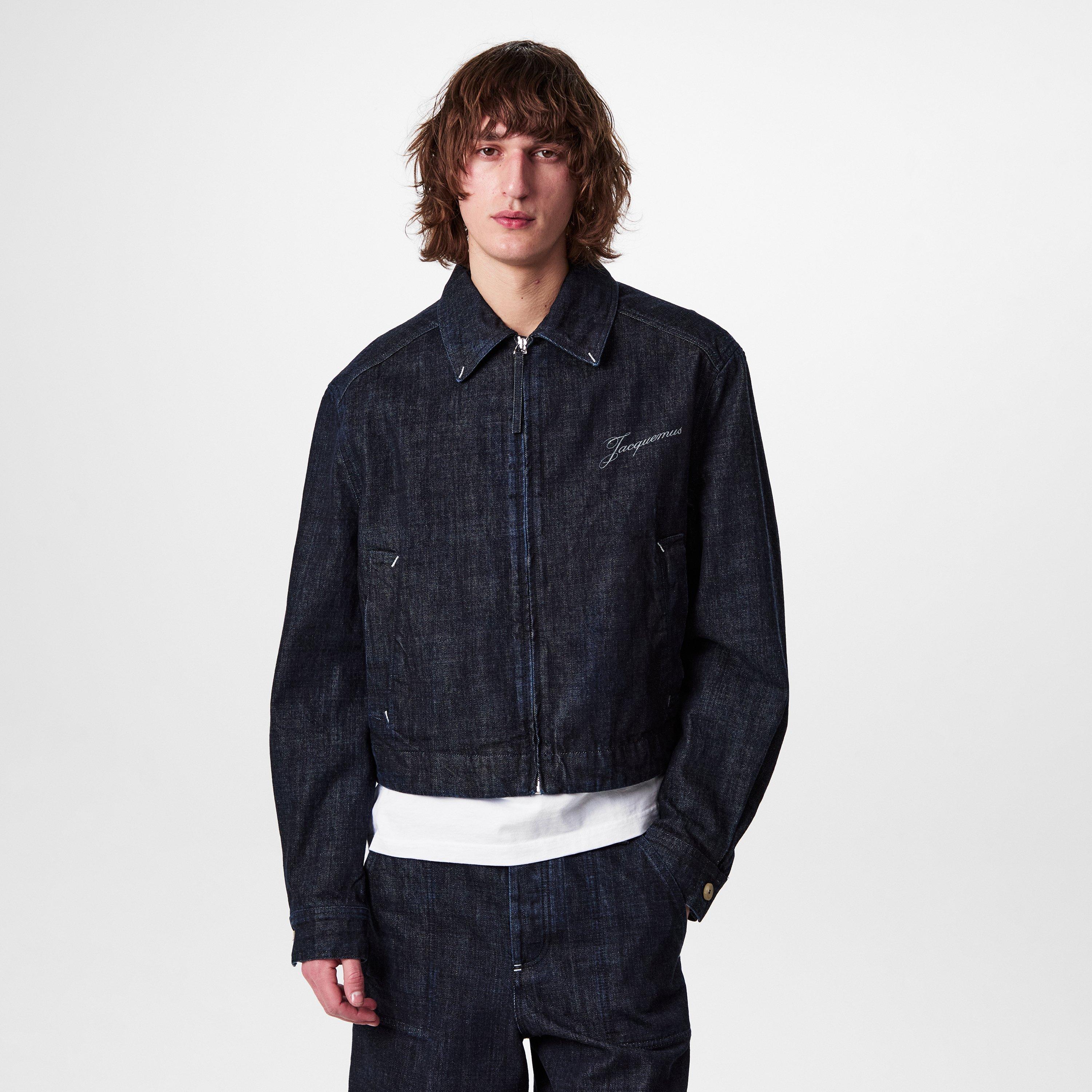 Dark Navy - Jacquemus - Mens Denim Jacket - 3