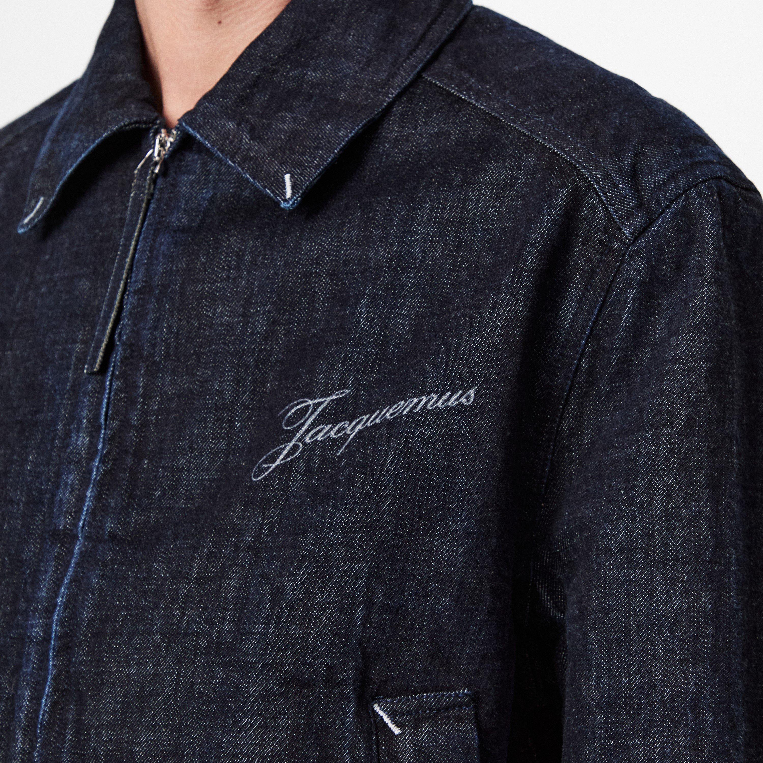 Dark Navy - Jacquemus - Mens Denim Jacket - 5