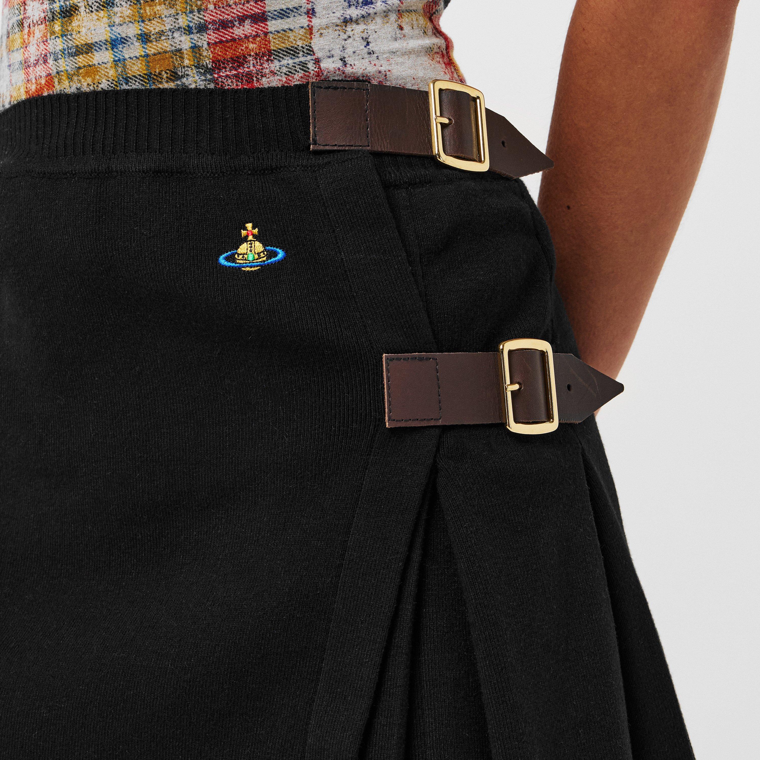 Black - Vivienne Westwood - Women's Viv Bea Kilt Mini Skirts - 5