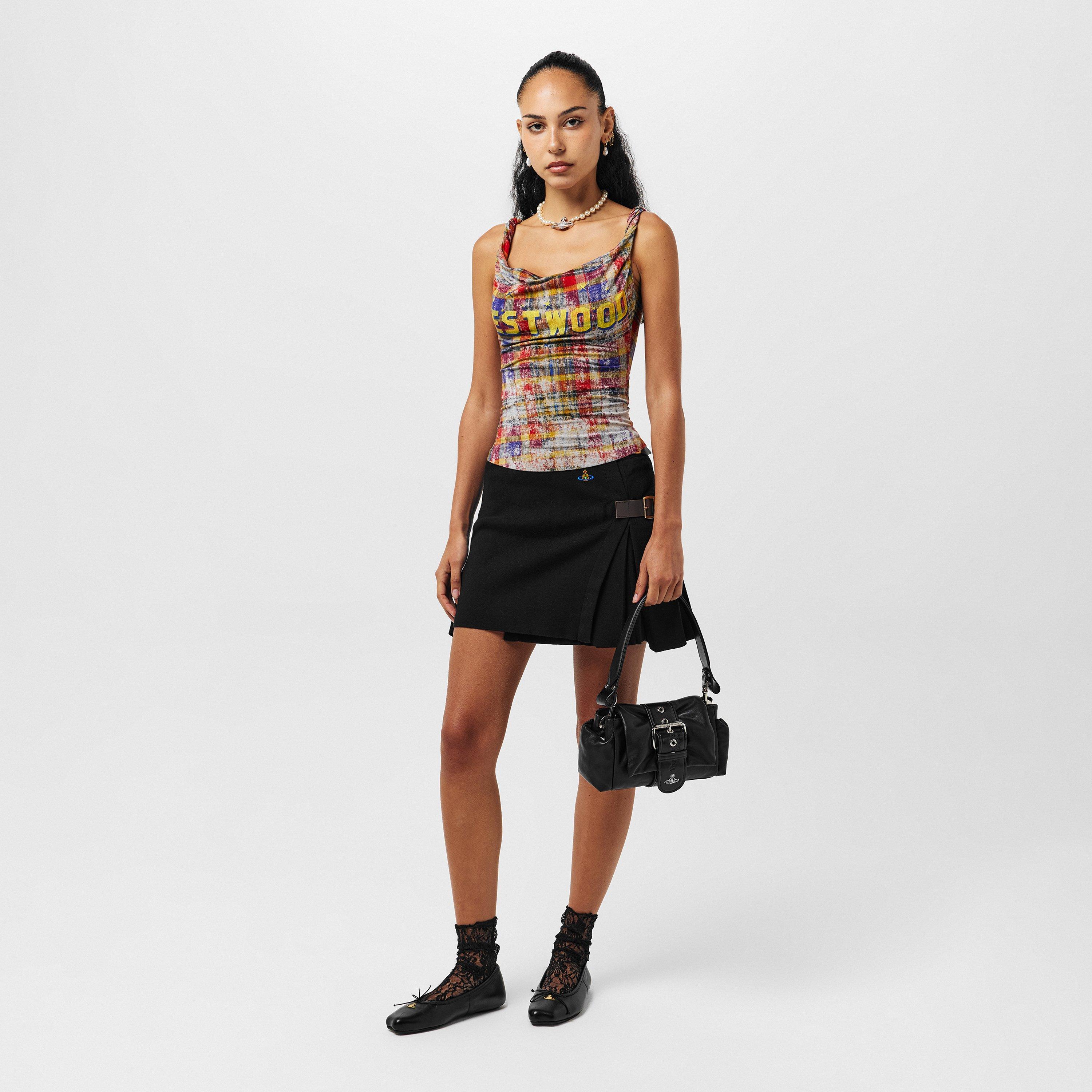 Vivienne Westwood Women's Viv Bea Tartan Pleated Mini Skirt