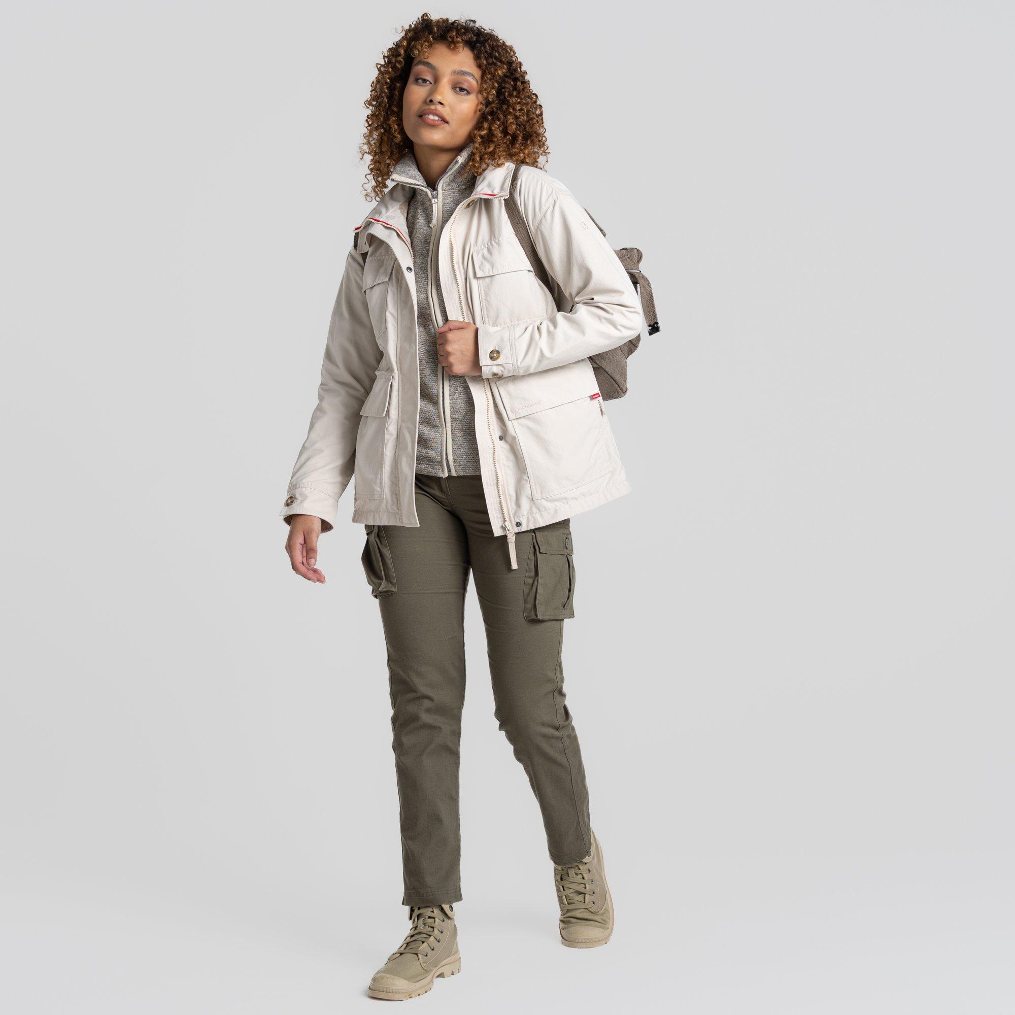Stone - Craghoppers - Women's NosiLife Adventure Field Jacket - 3