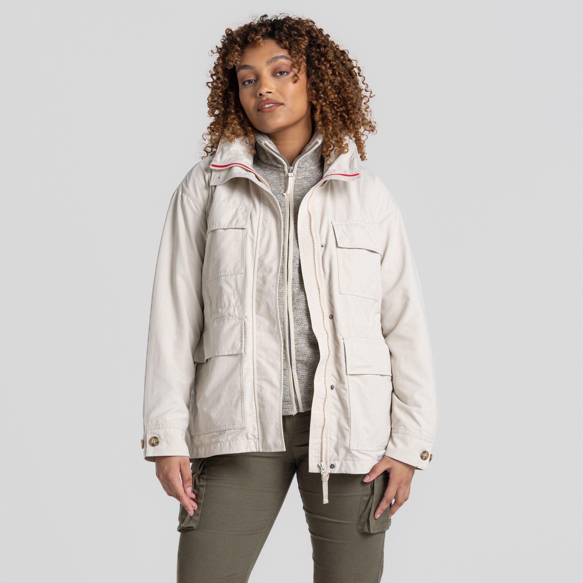Stone - Craghoppers - Women's NosiLife Adventure Field Jacket - 4