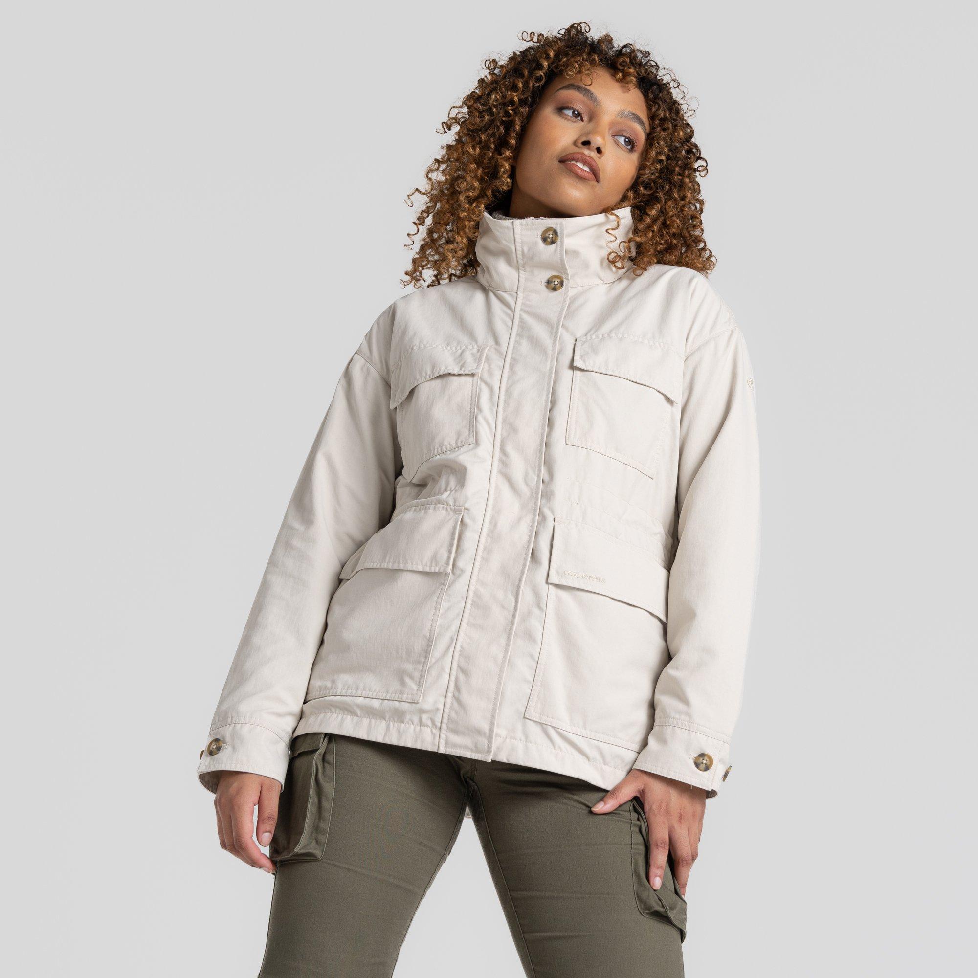 Stone - Craghoppers - Women's NosiLife Adventure Field Jacket - 6