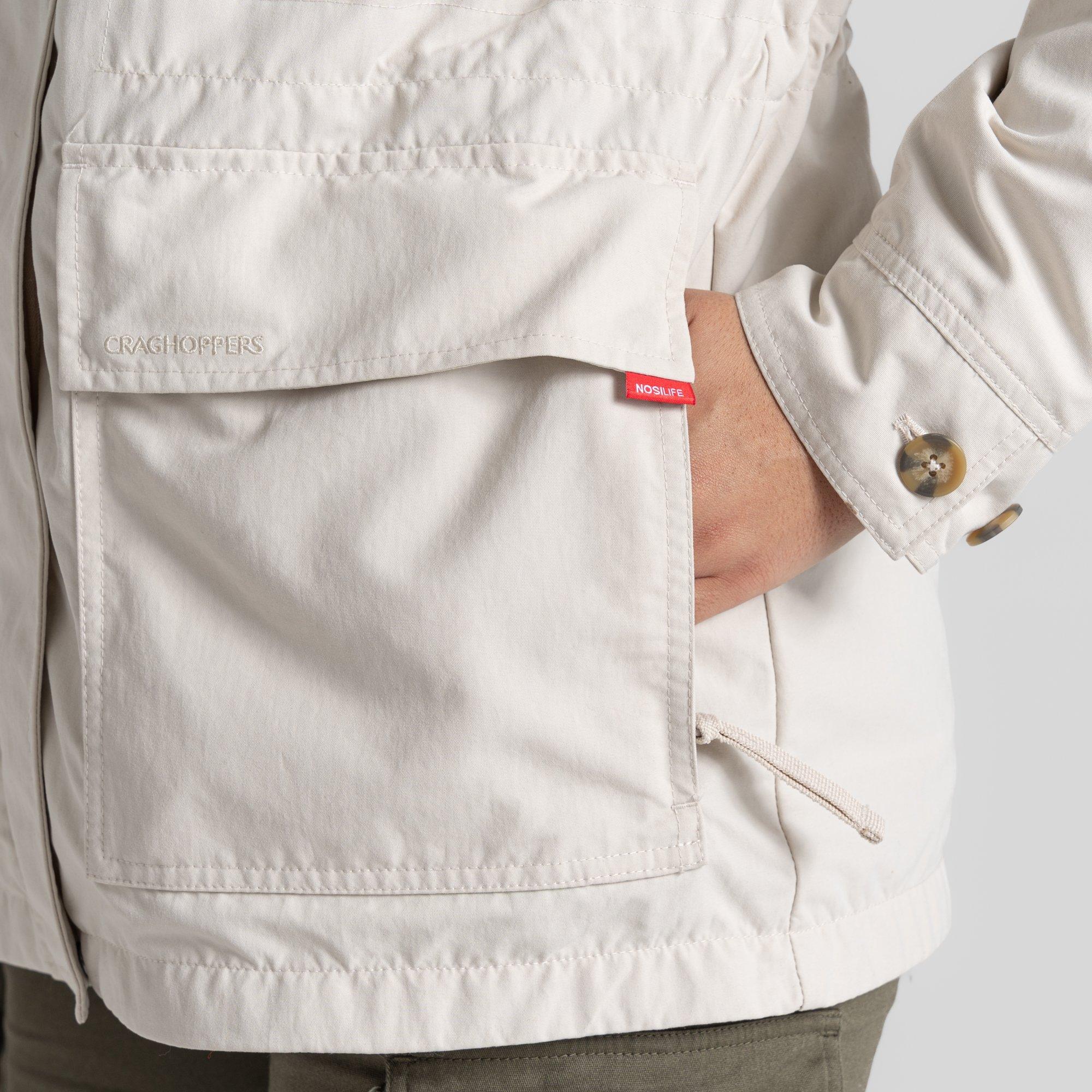 Stone - Craghoppers - Women's NosiLife Adventure Field Jacket - 8