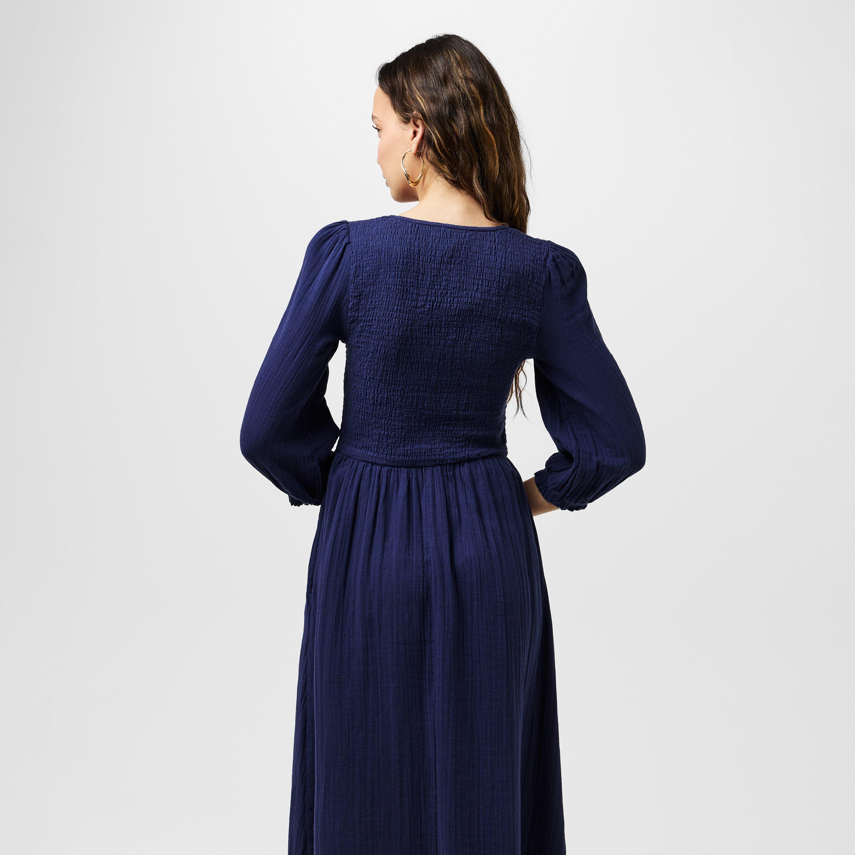 Navy - Lily and Lionel - Women's Lilley Pippa Maxi Dress - 4