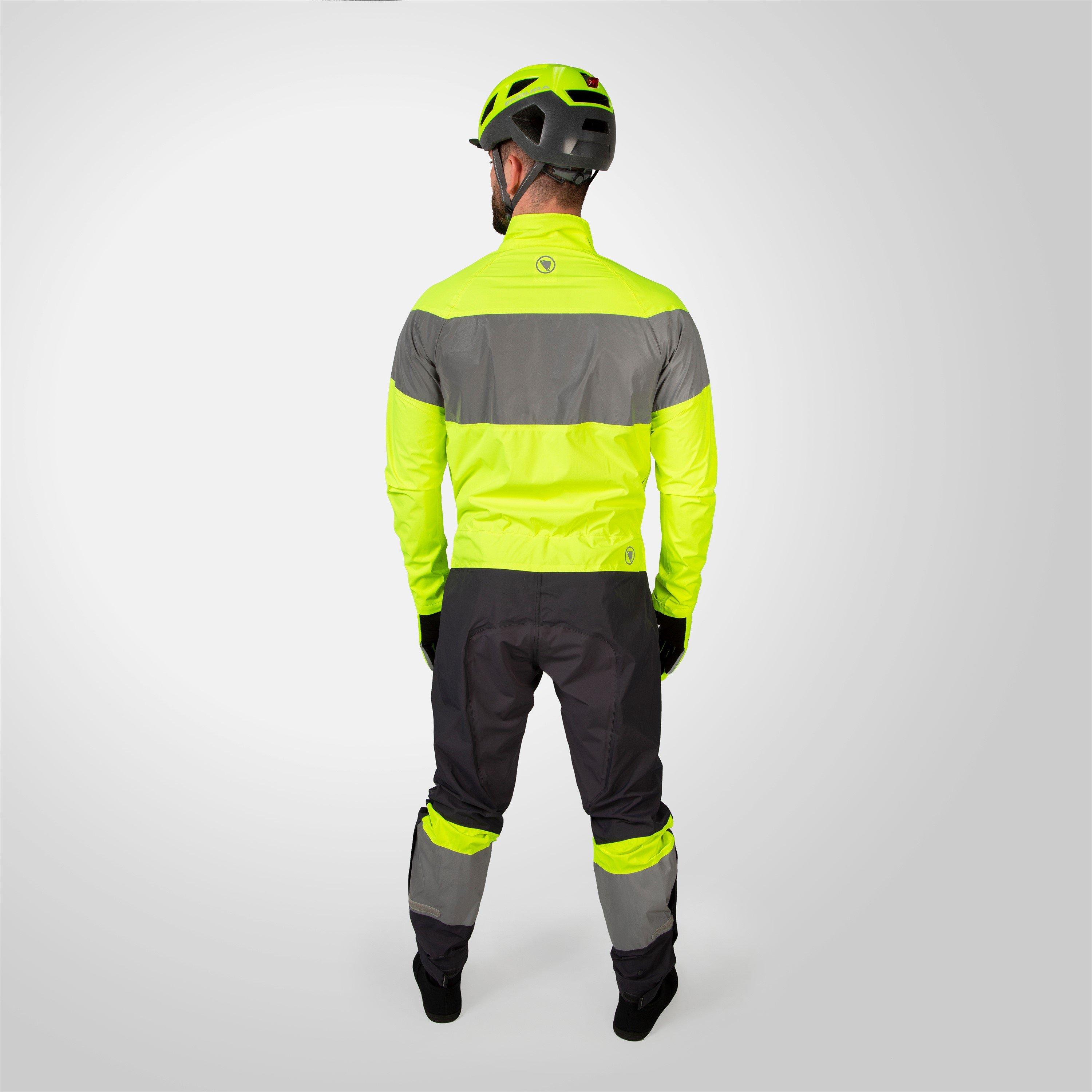Bright Yellow - Endura - Urban Luminite One Piece Mens - 3