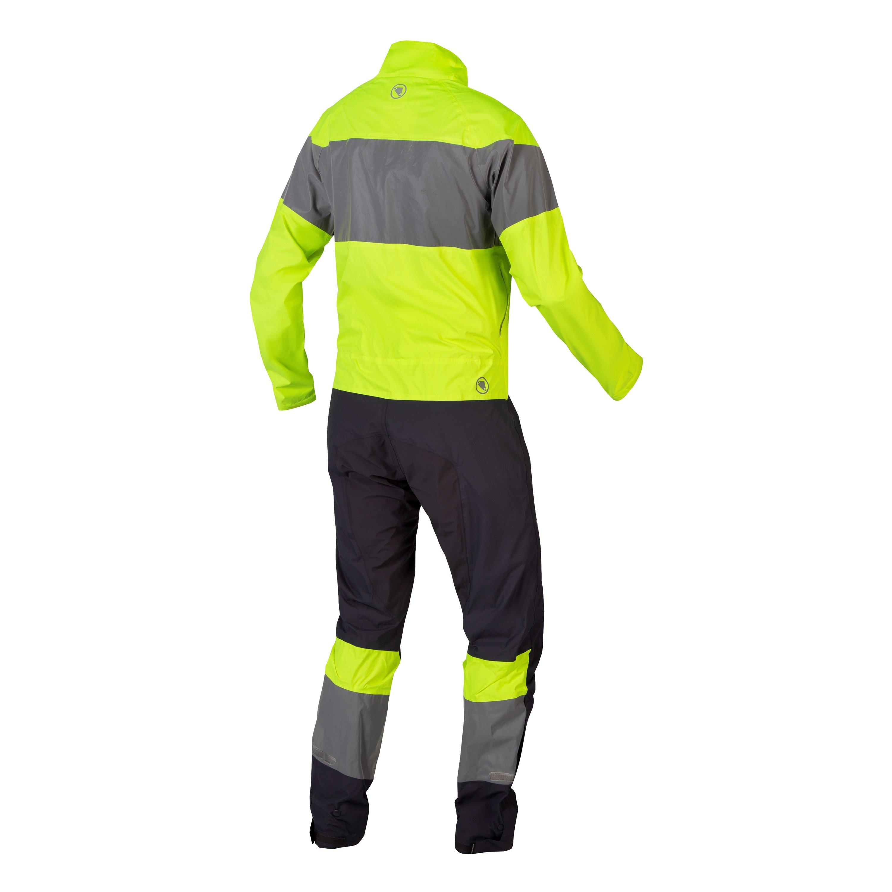 Bright Yellow - Endura - Urban Luminite One Piece Mens - 4