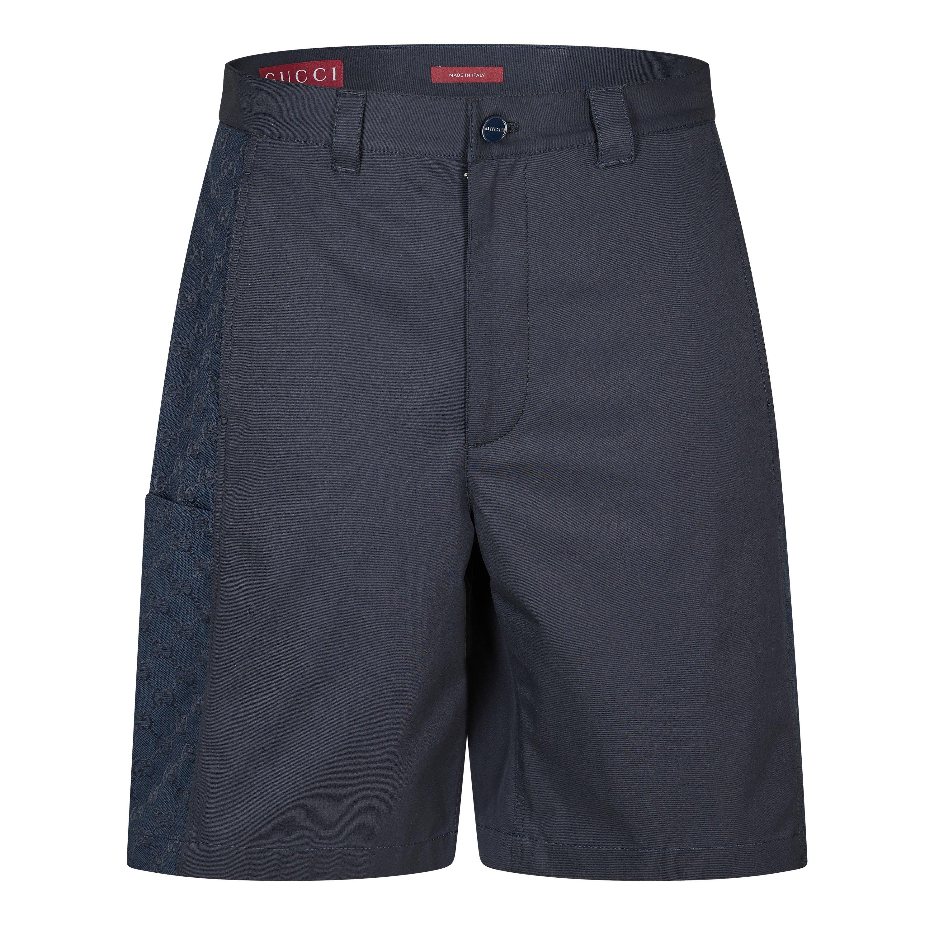 Gucci Gucci Twill Shorts Sn61 - Ink - M