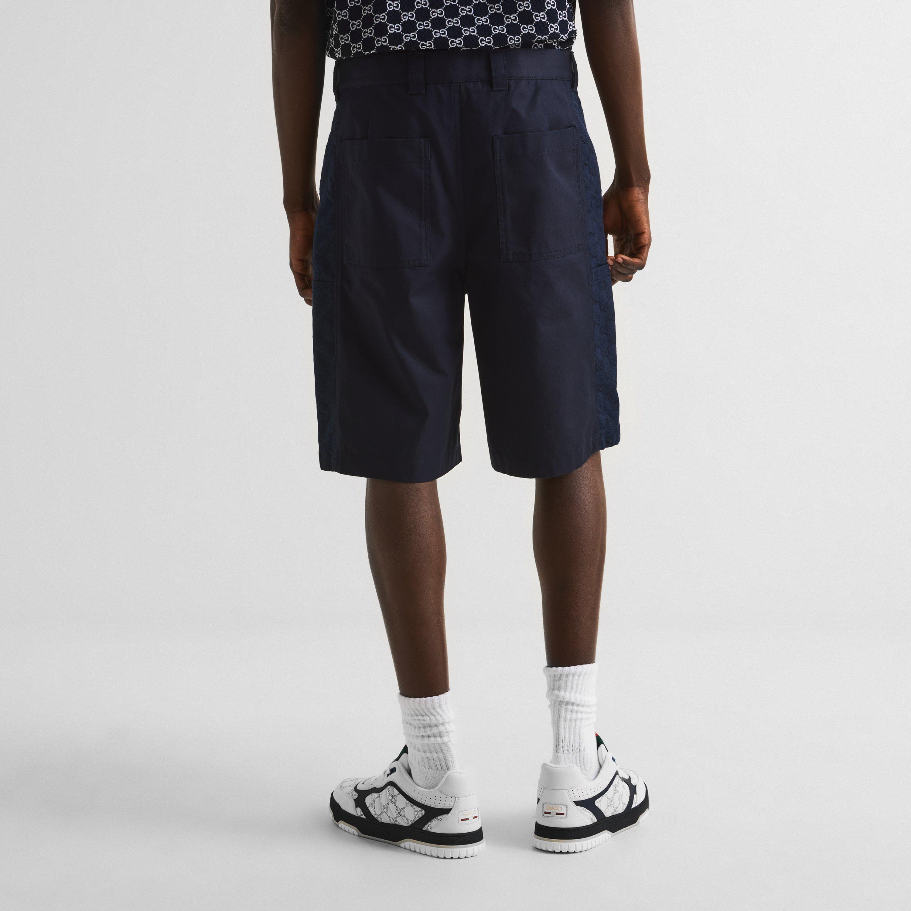 Ink - Gucci - Gucci Twill Shorts Sn61 - 4