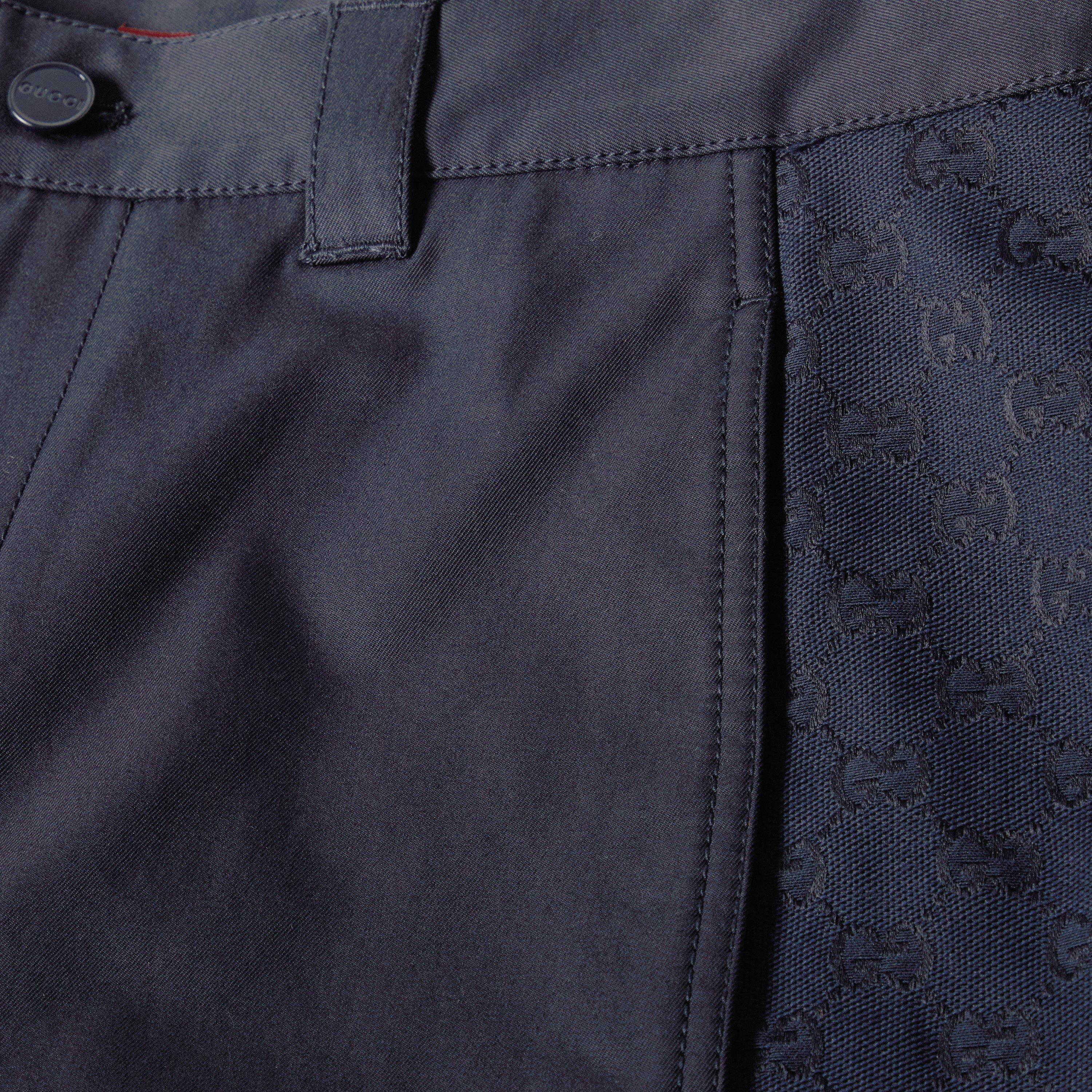 Ink - Gucci - Gucci Twill Shorts Sn61 - 3