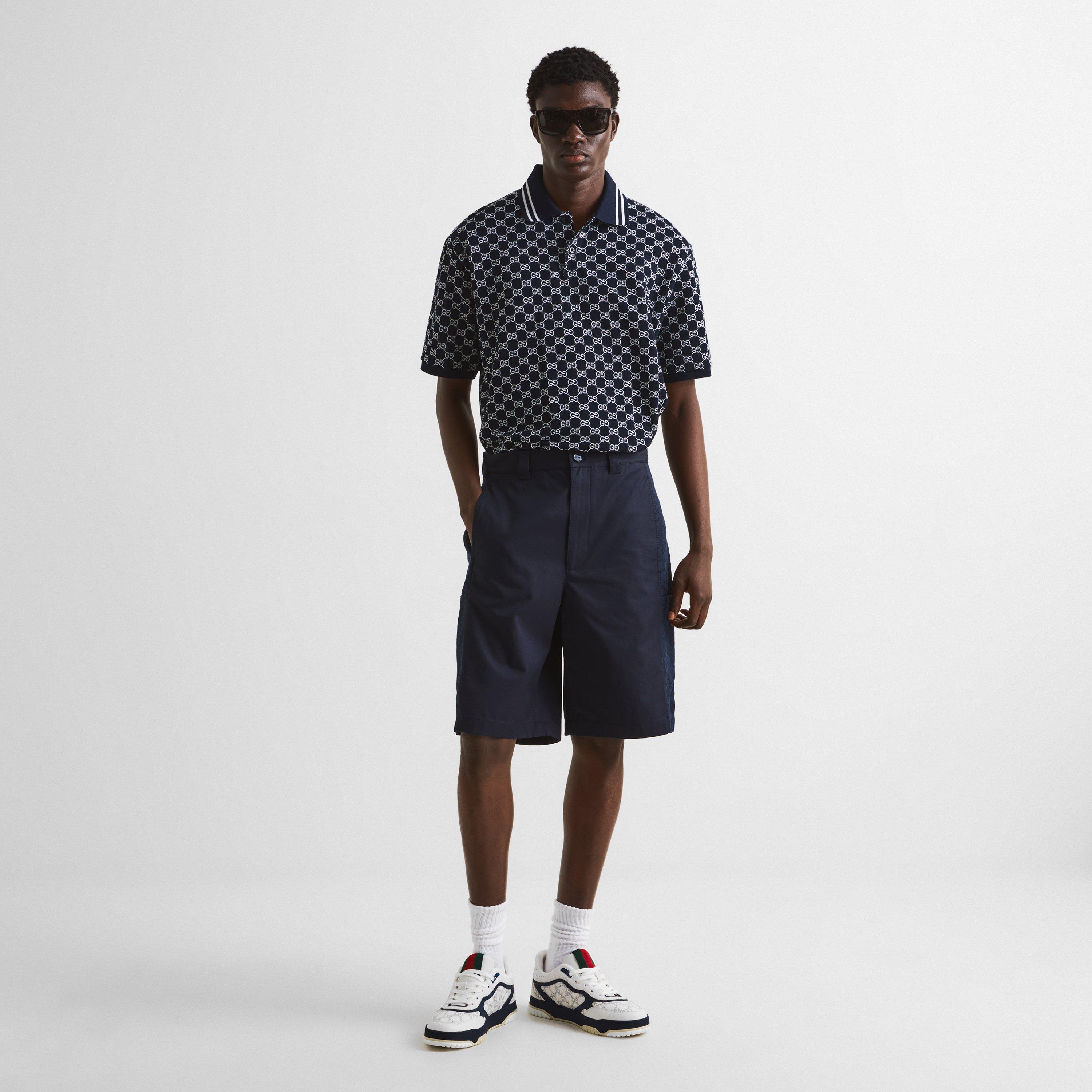 Ink - Gucci - Gucci Twill Shorts Sn61 - 6