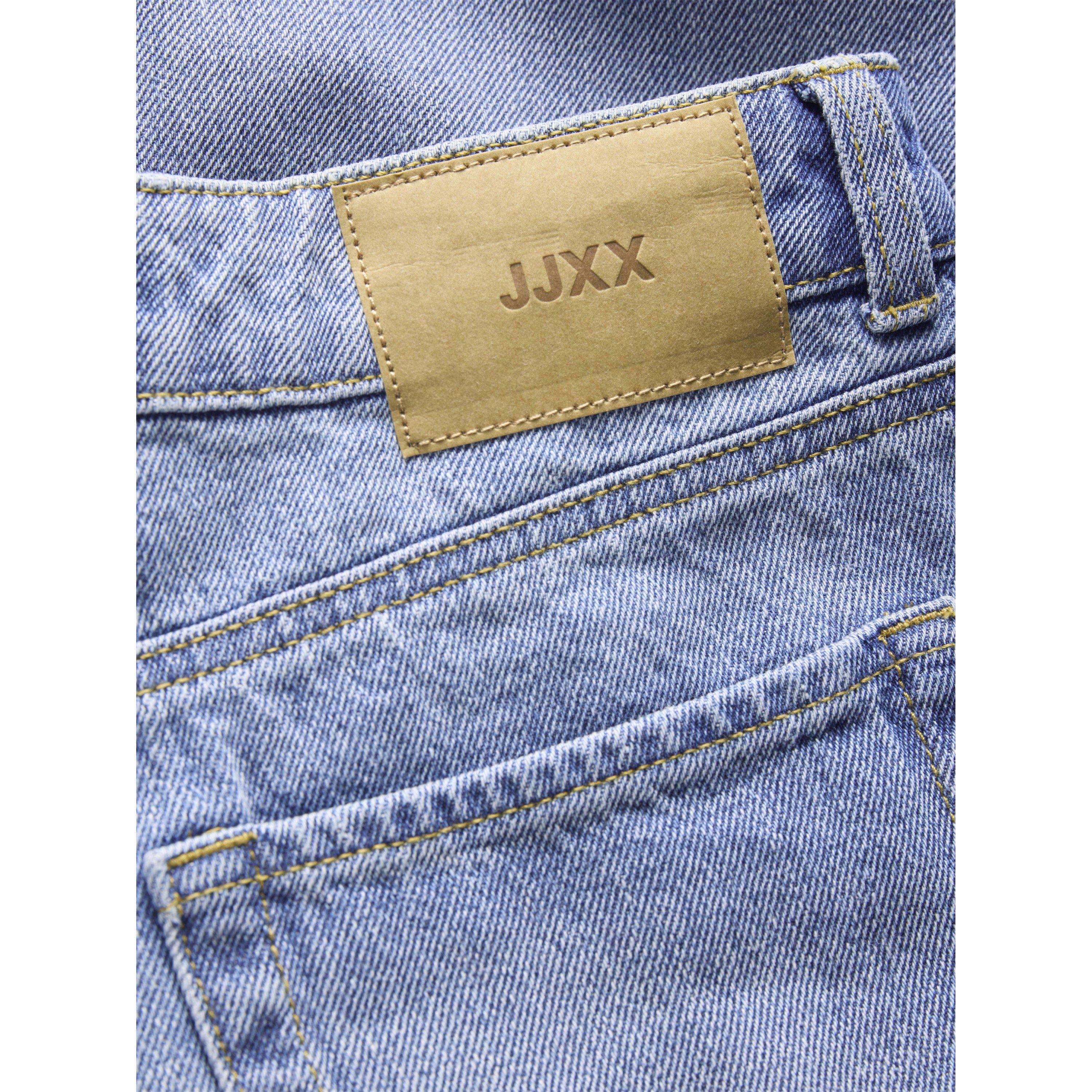 Md Blue Denim - JJXX - Women's Tokyo Wide High-Waisted Jeans - 5