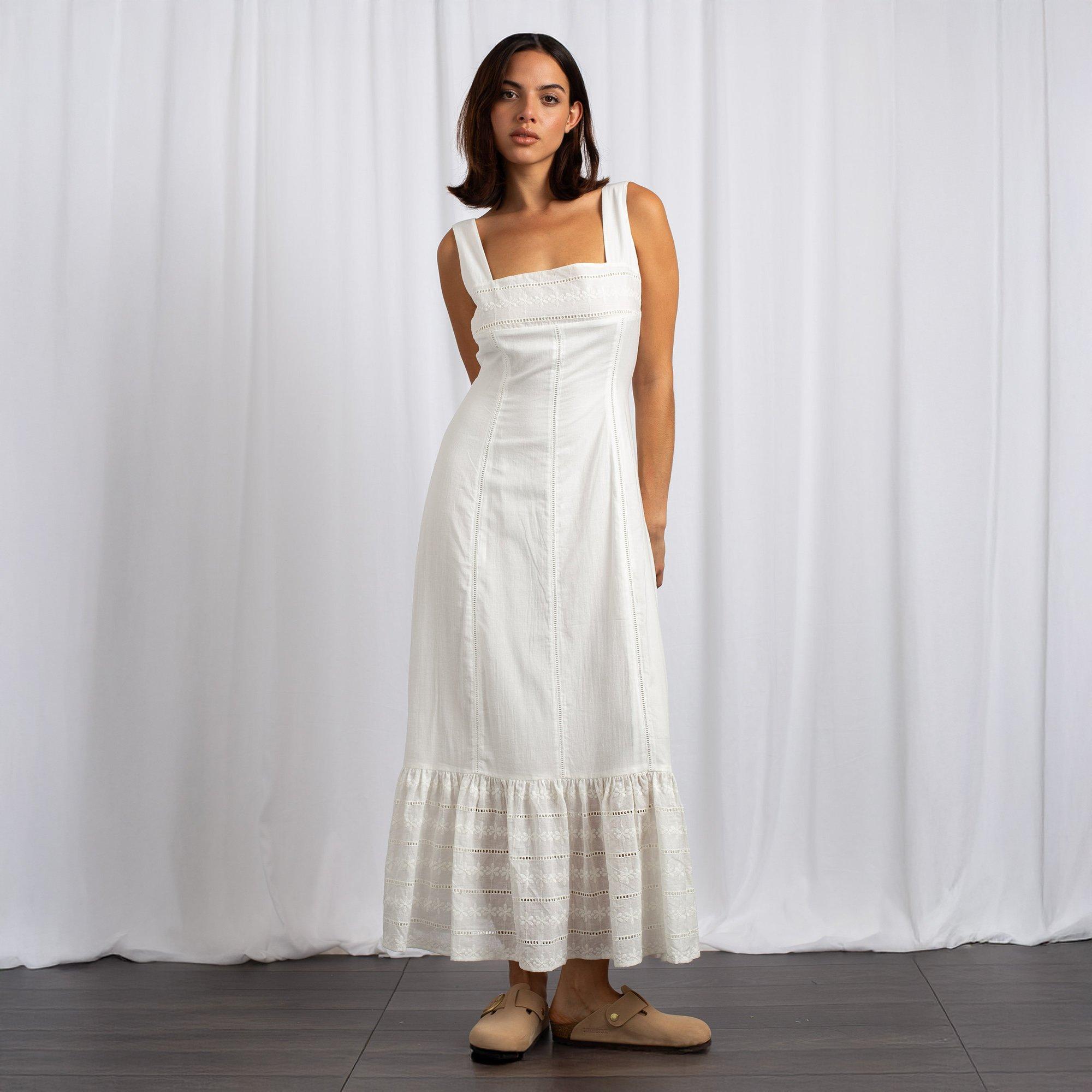 WHITE - Daisy Street - Tier Maxi Drs Ld53 - 5
