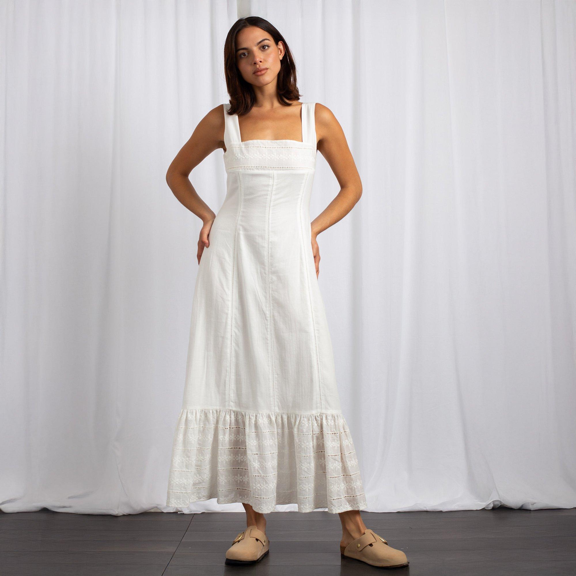 WHITE - Daisy Street - Tier Maxi Drs Ld53 - 6
