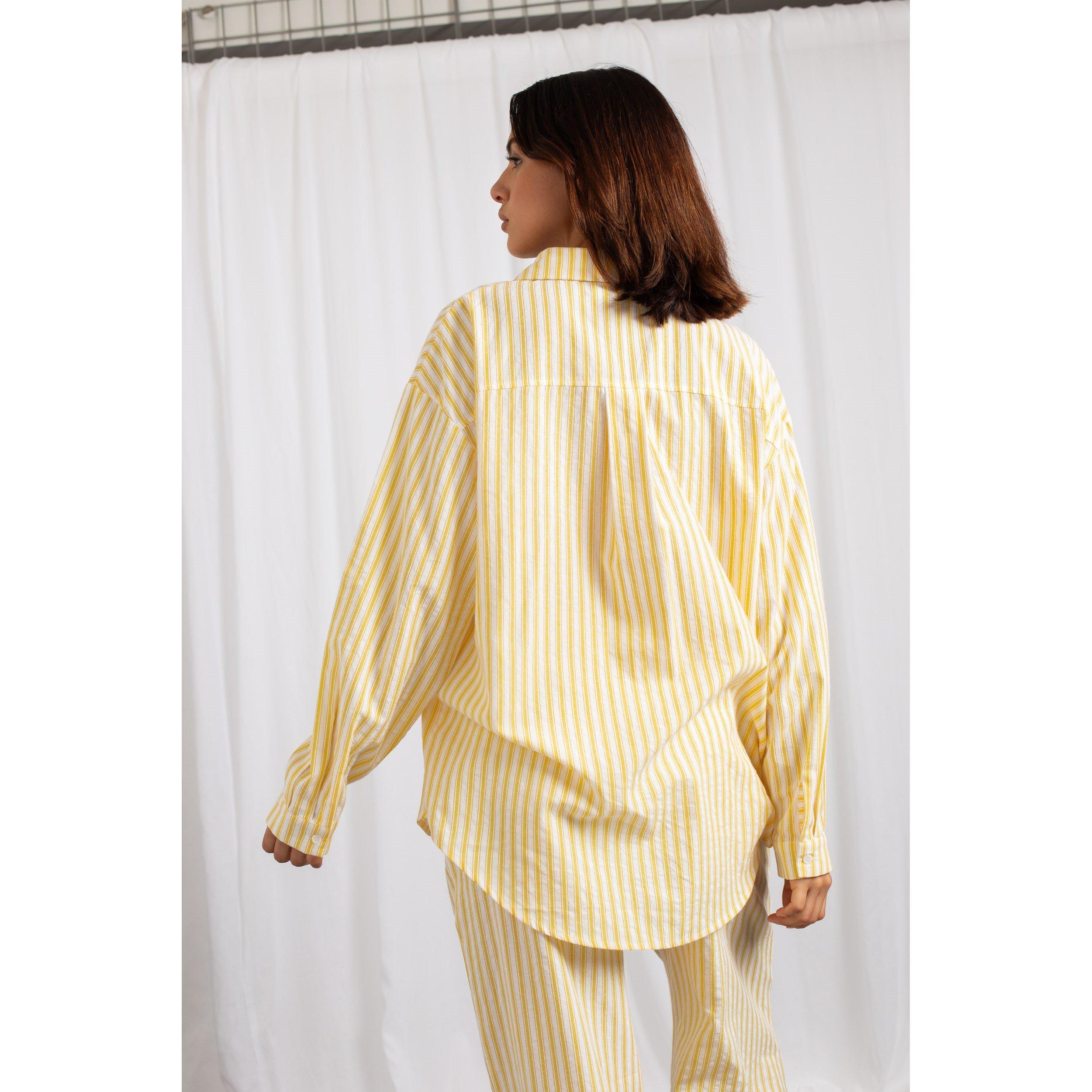 YELLOW - Daisy Street - Limona Oversized Shirt - 2