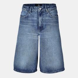 Represent Denim Bermuda Shorts