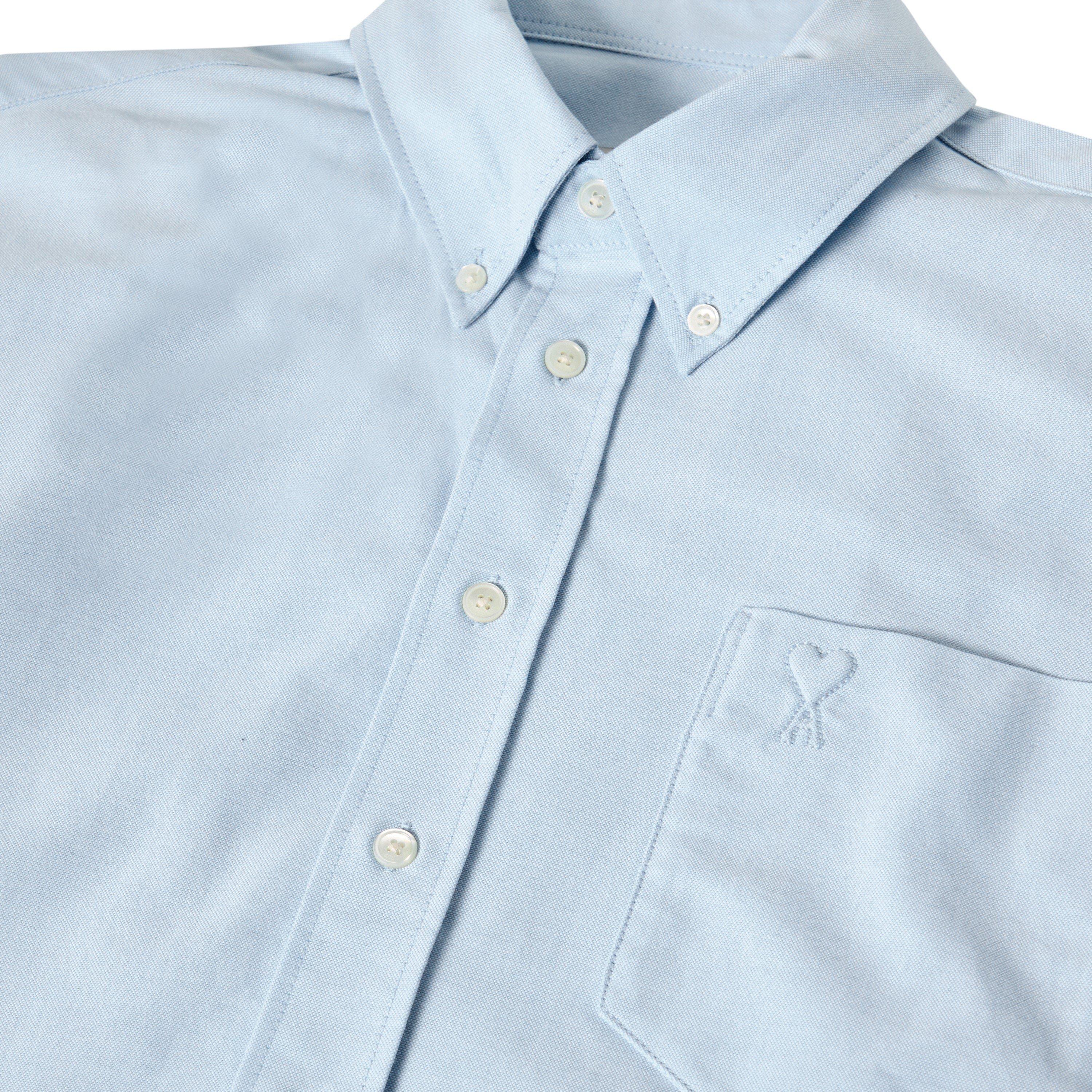 Bleu - Ami Paris - Women's Stripe Long Sleeve Shirt - 5