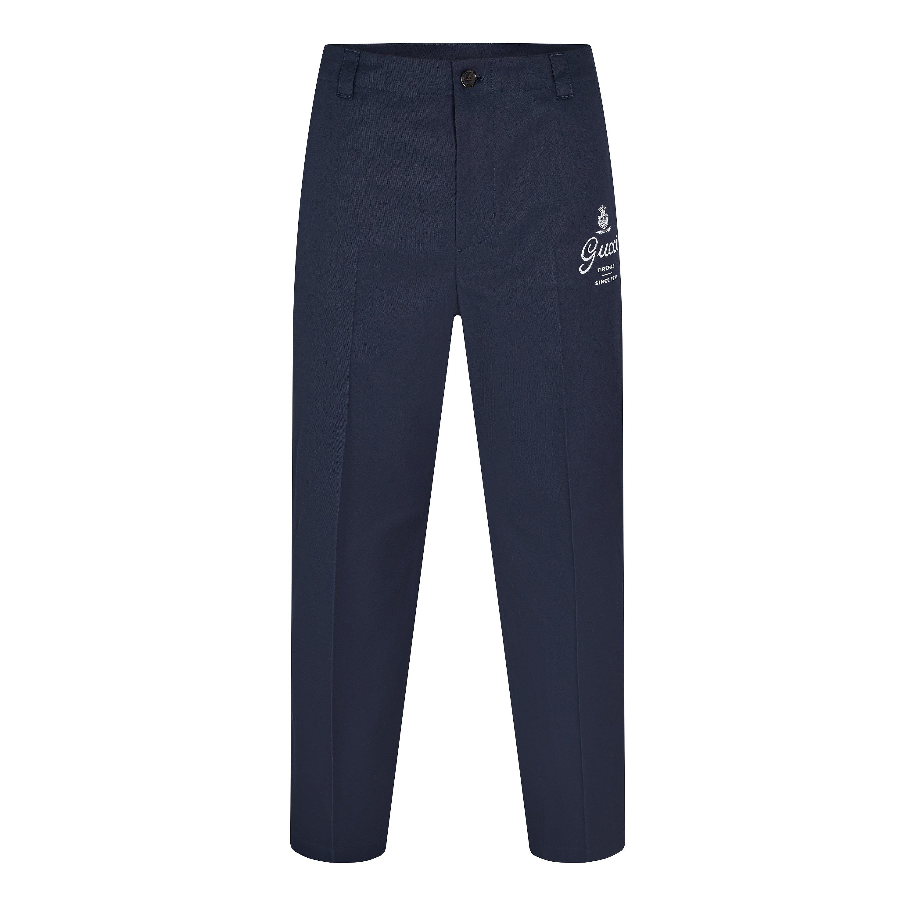 Ink - Gucci - Gucci Twill Trousers Sn61 - 1
