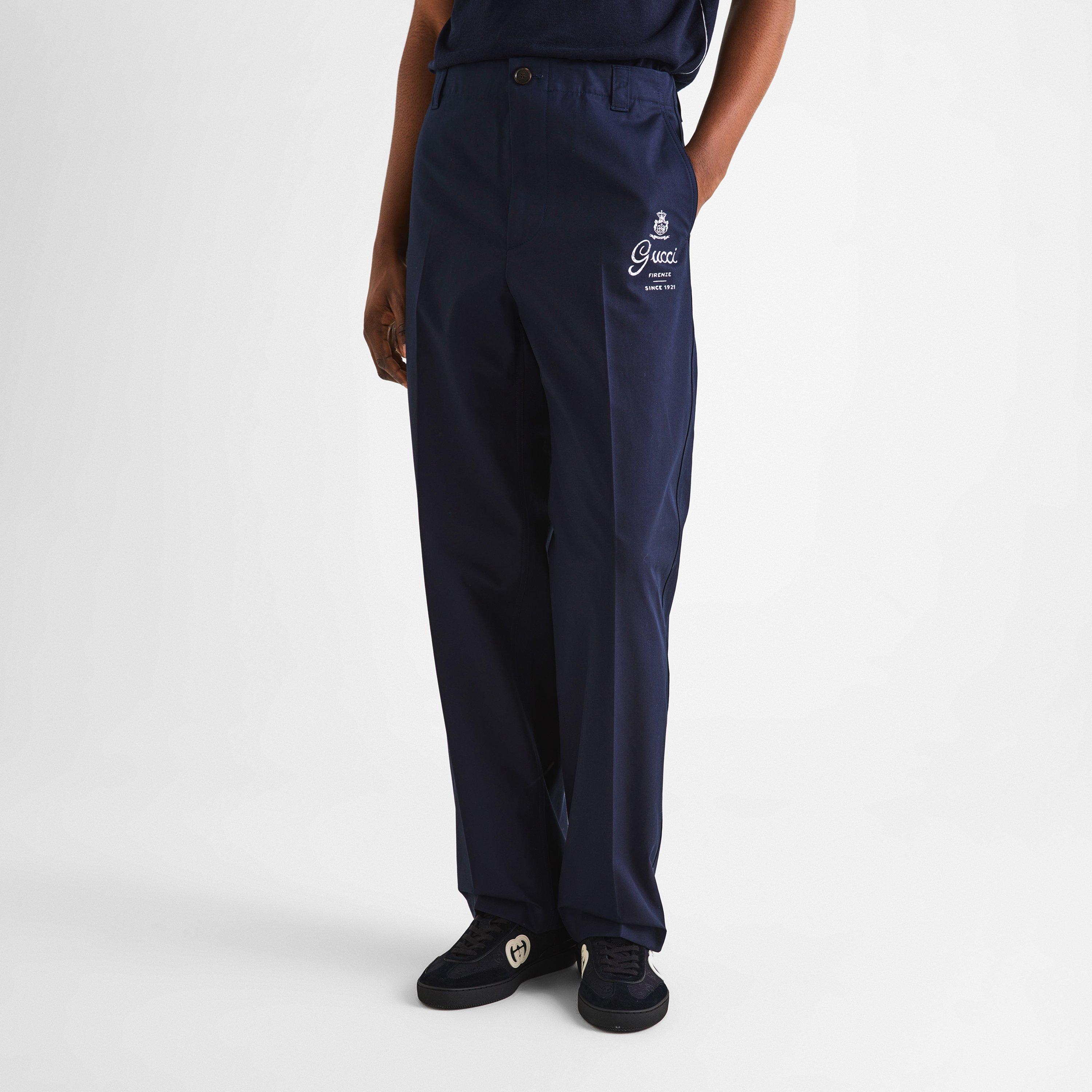 Ink - Gucci - Gucci Twill Trousers Sn61 - 3