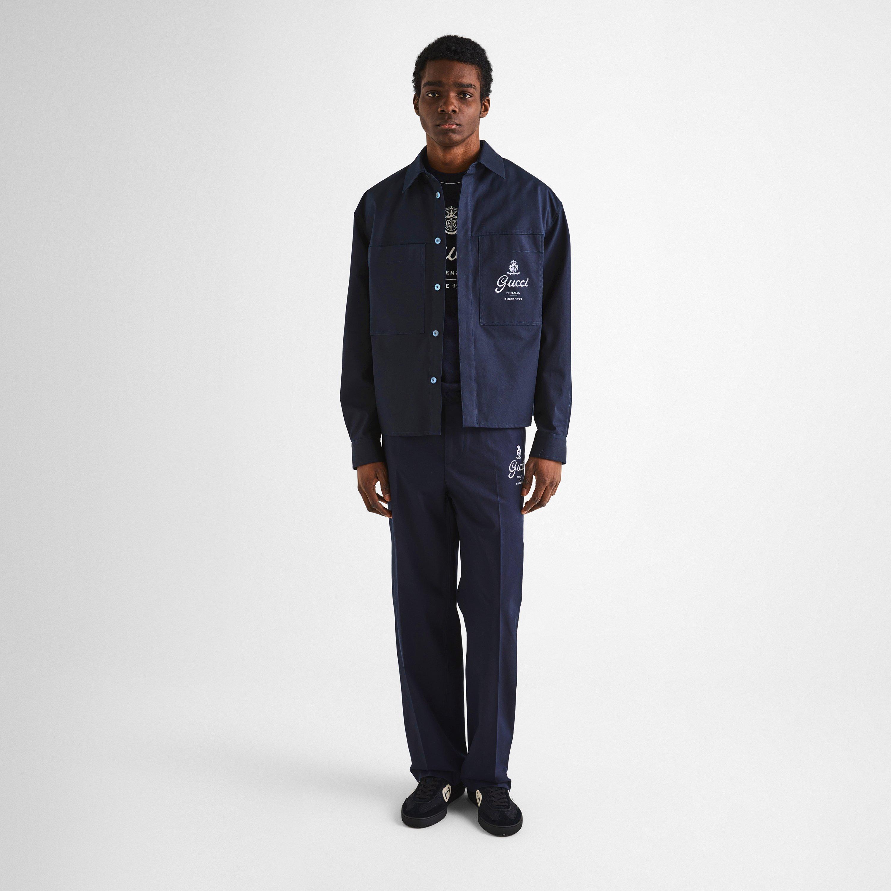 Ink - Gucci - Gucci Twill Trousers Sn61 - 6