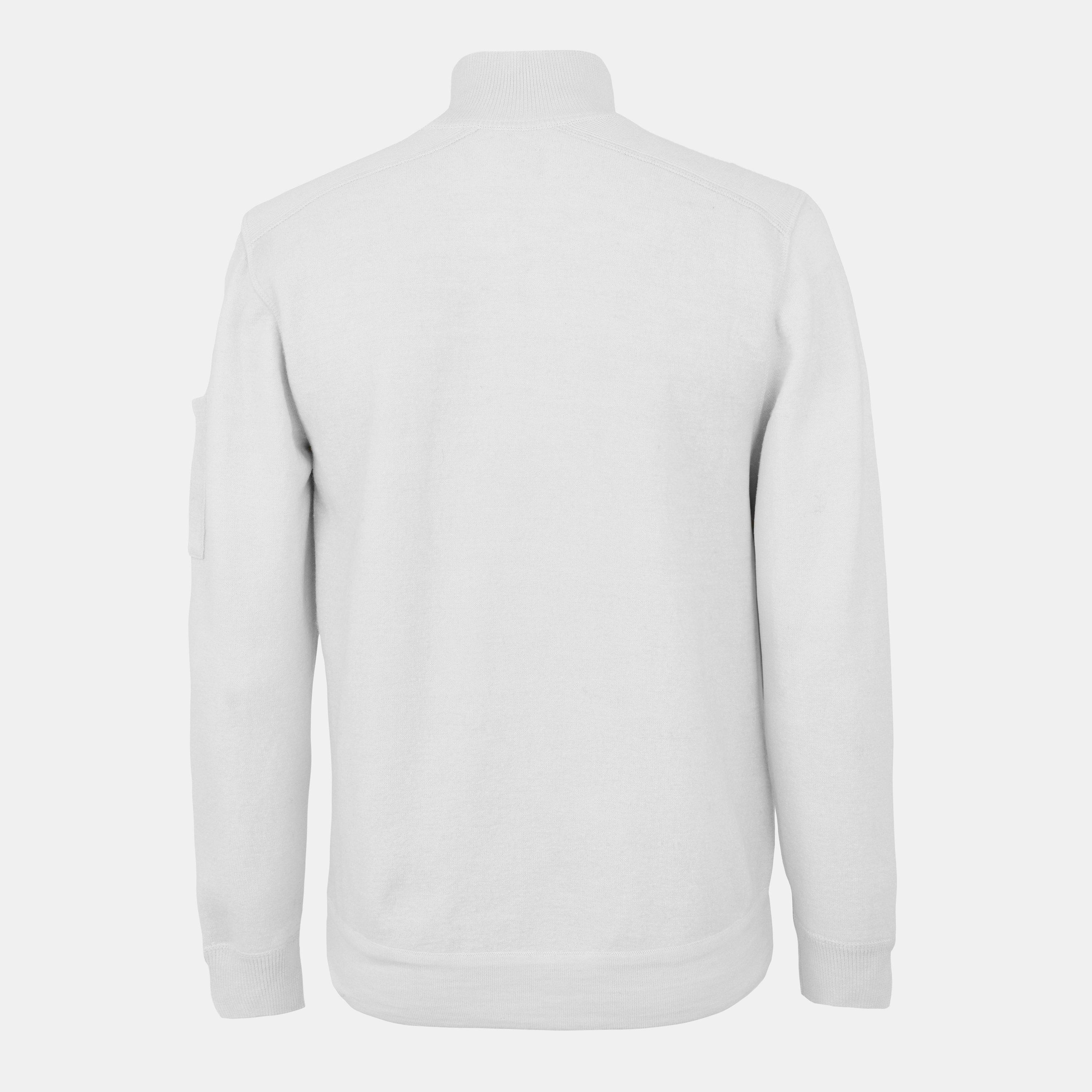 Gauze White 103 - CP Company - Men's Crew Neck Jumper - 2