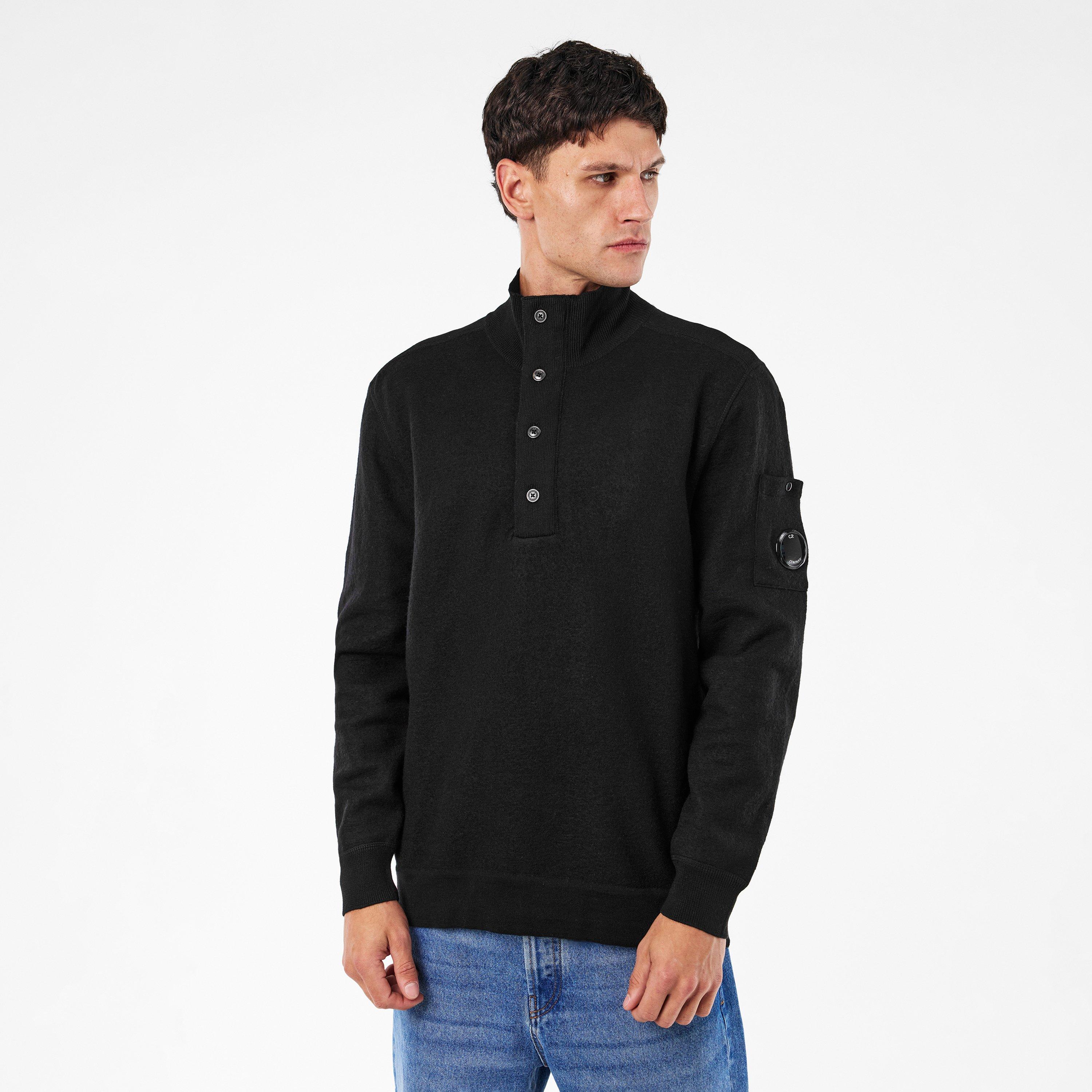 Black 999 - CP Company - Men's Crew Neck Jumper - 3