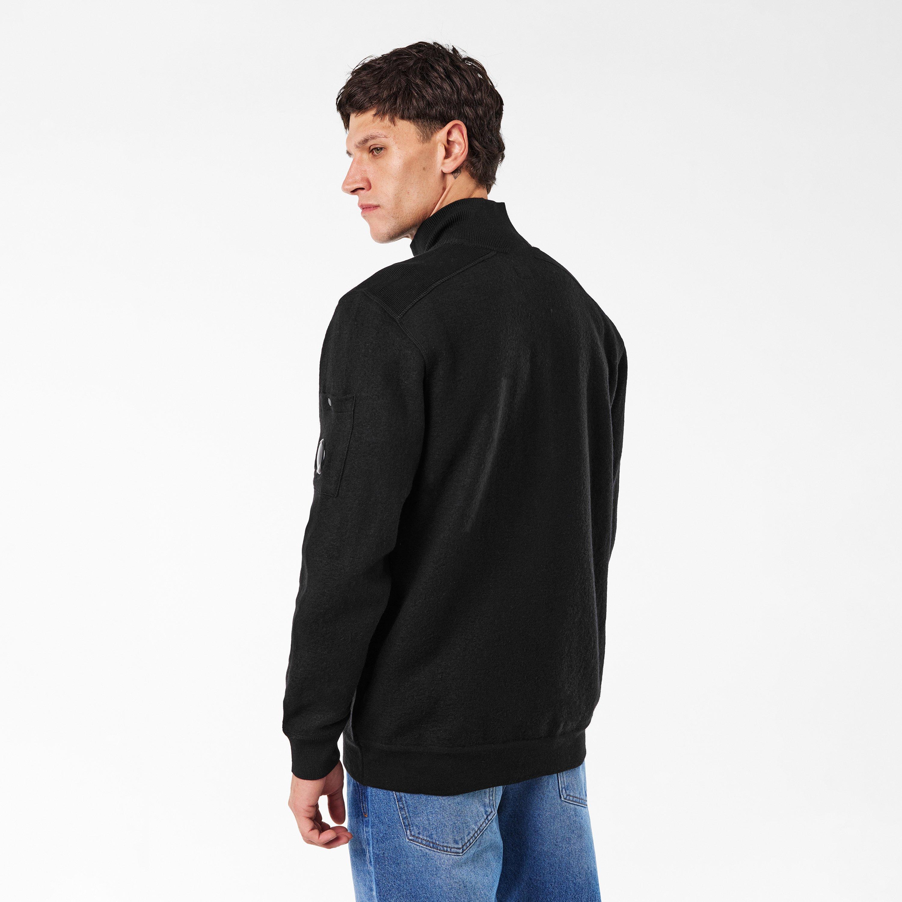 Black 999 - CP Company - Men's Crew Neck Jumper - 4